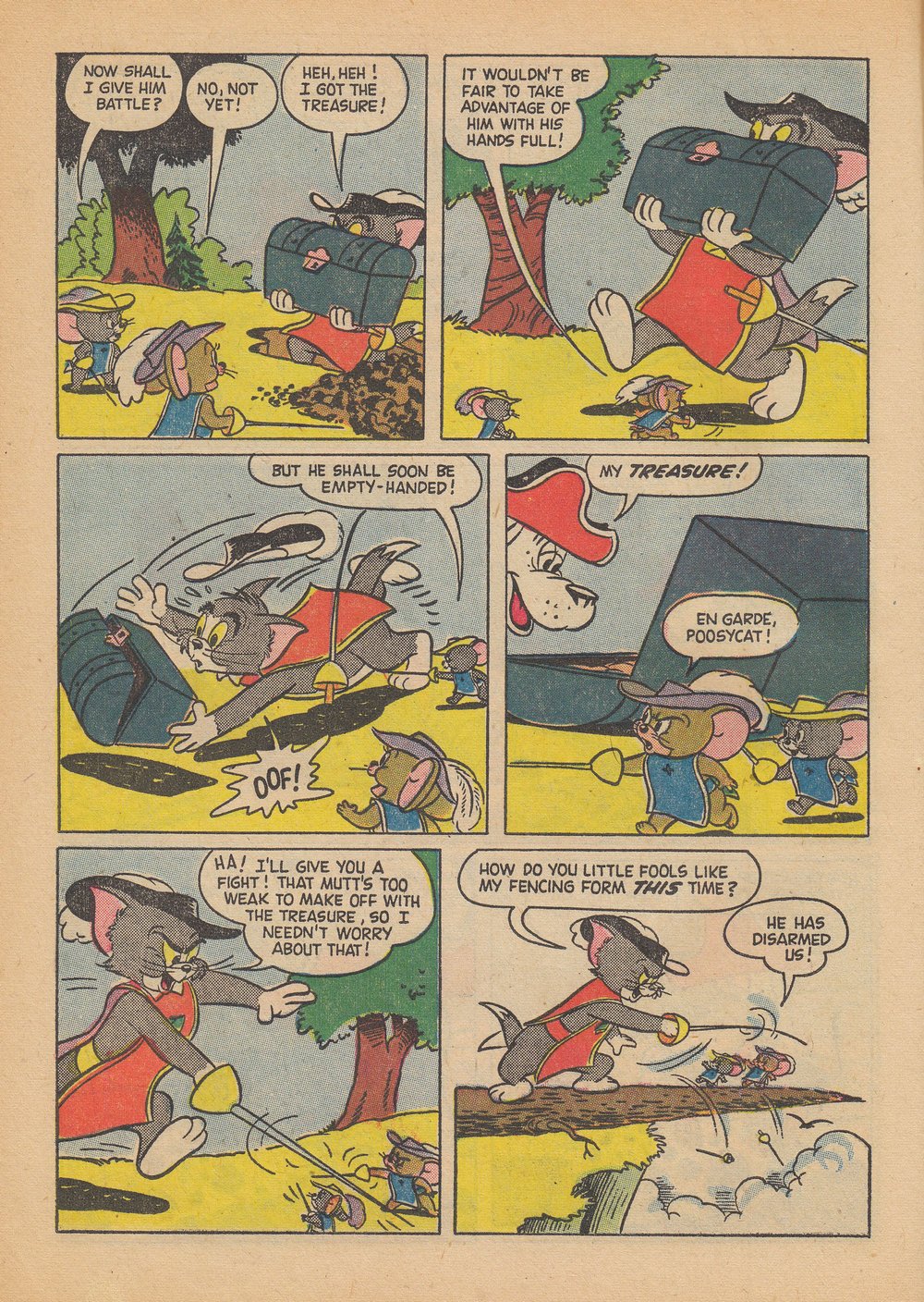 Read online Tom and Jerry's Summer Fun comic -  Issue #4 - 35