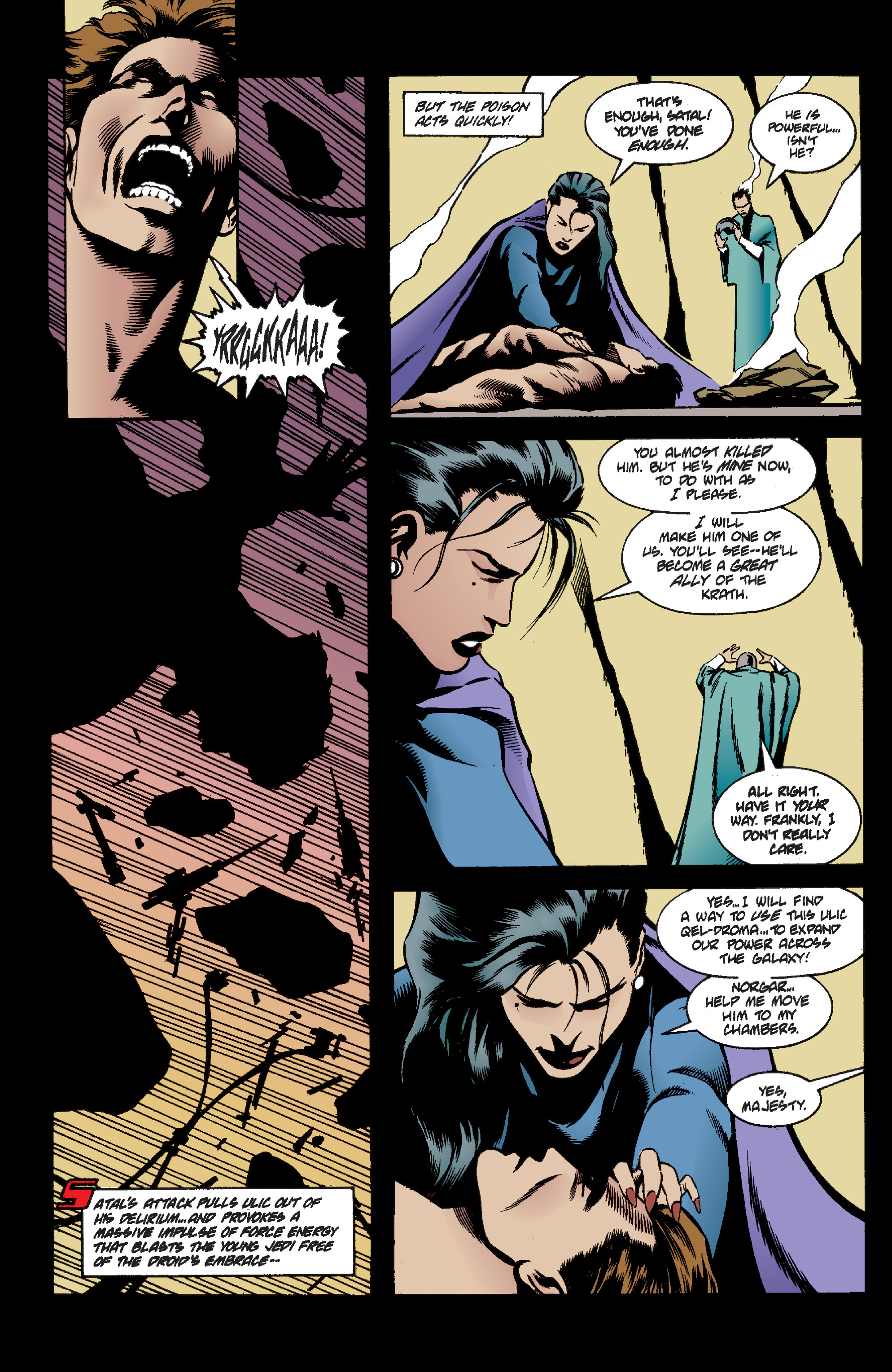Read online Star Wars: Tales of the Jedi - Dark Lords of the Sith comic -  Issue #5 - 6