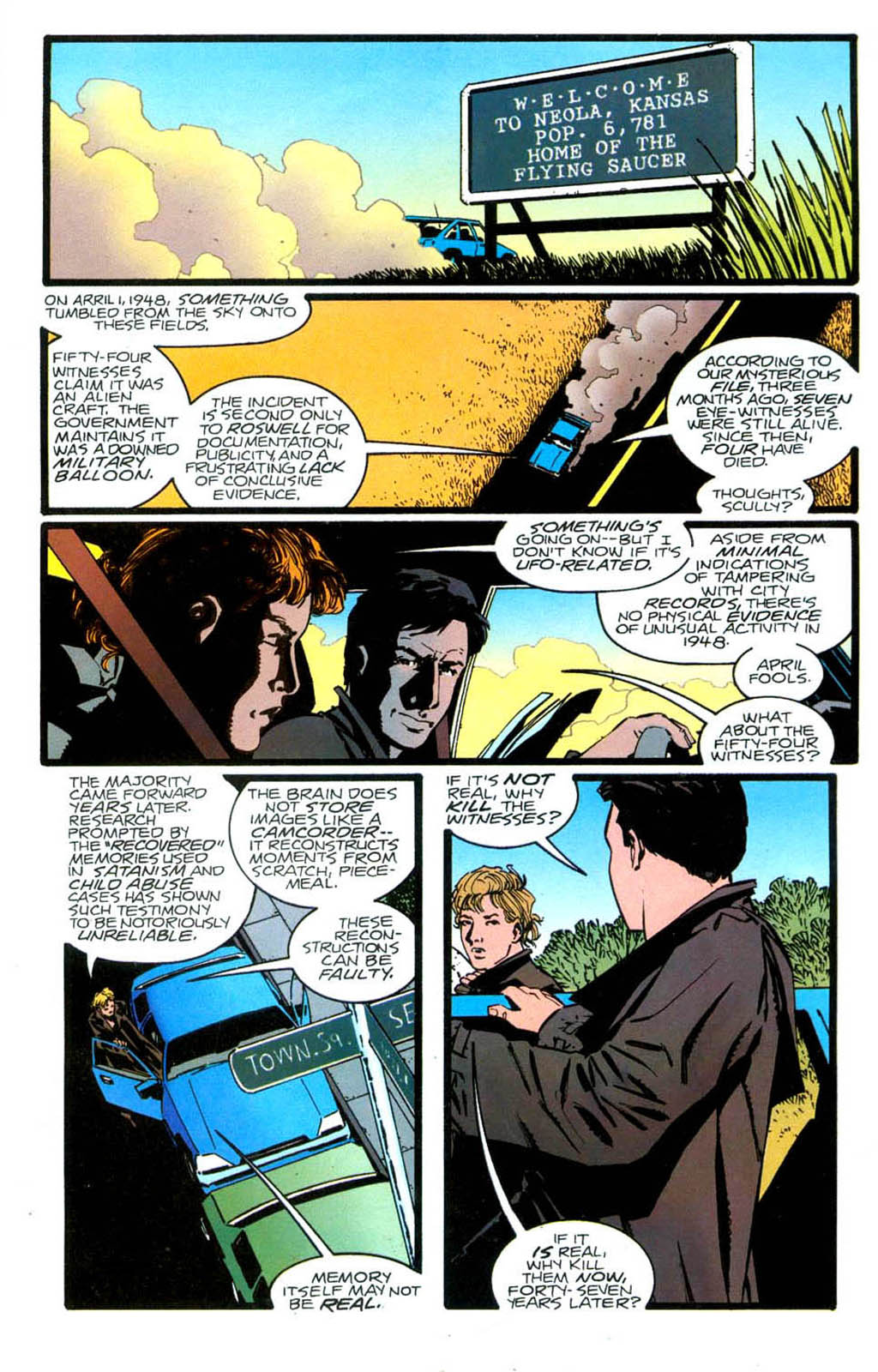 Read online The X-Files (1995) comic -  Issue #2 - 8