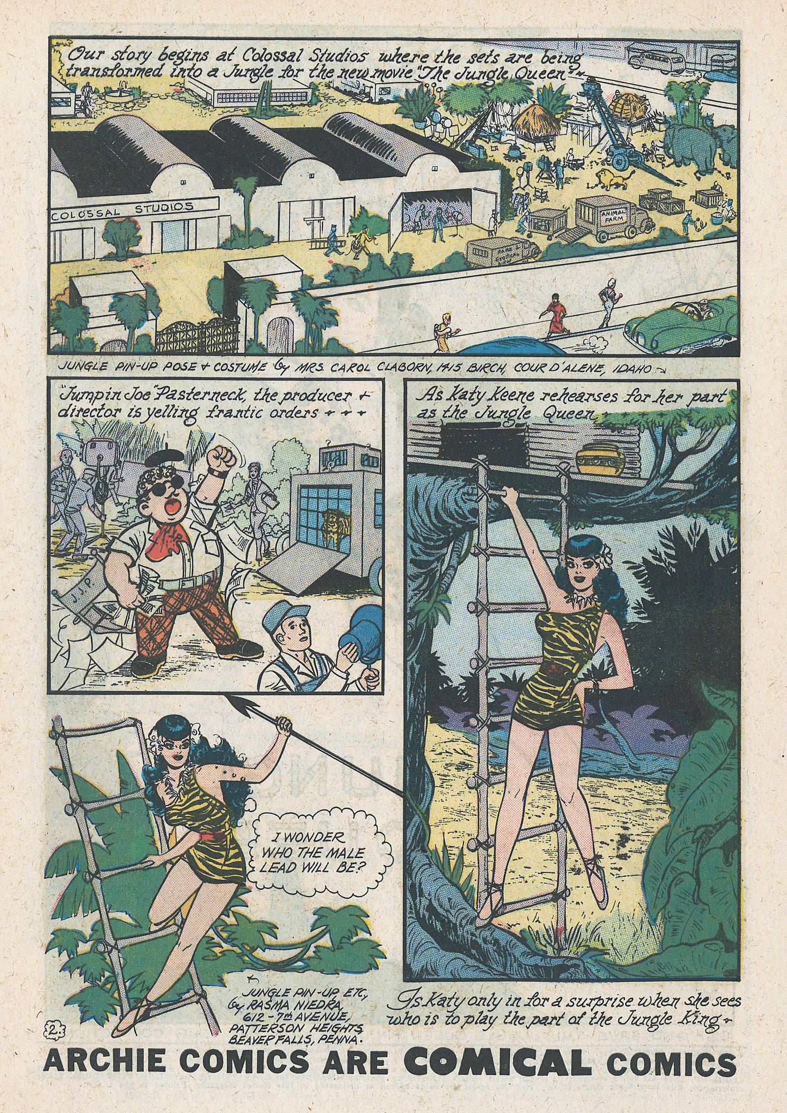 Read online Katy Keene (1949) comic -  Issue #35 - 4
