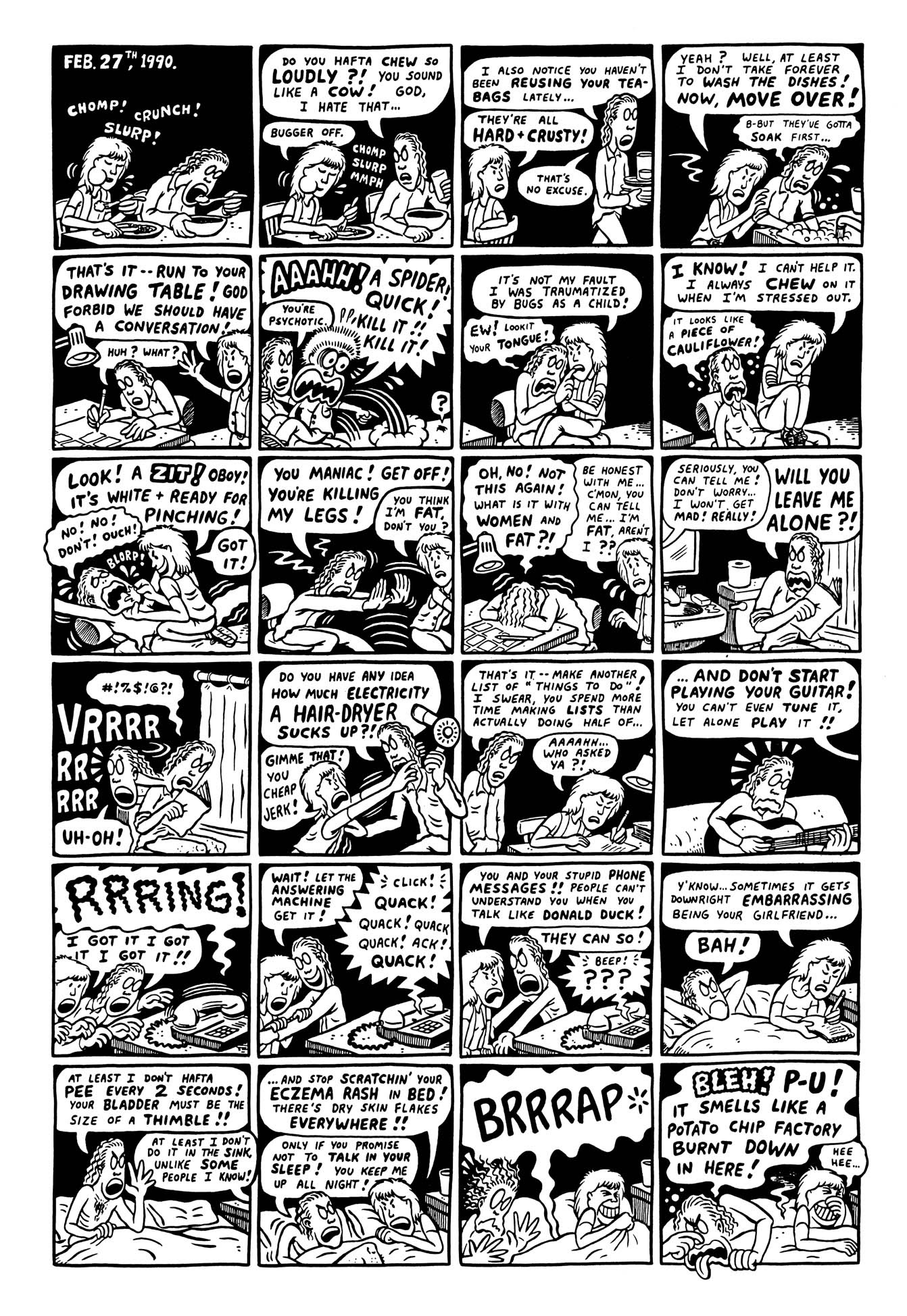 Read online Peepshow: The Cartoon Diary of Joe Matt comic -  Issue # Full - 57