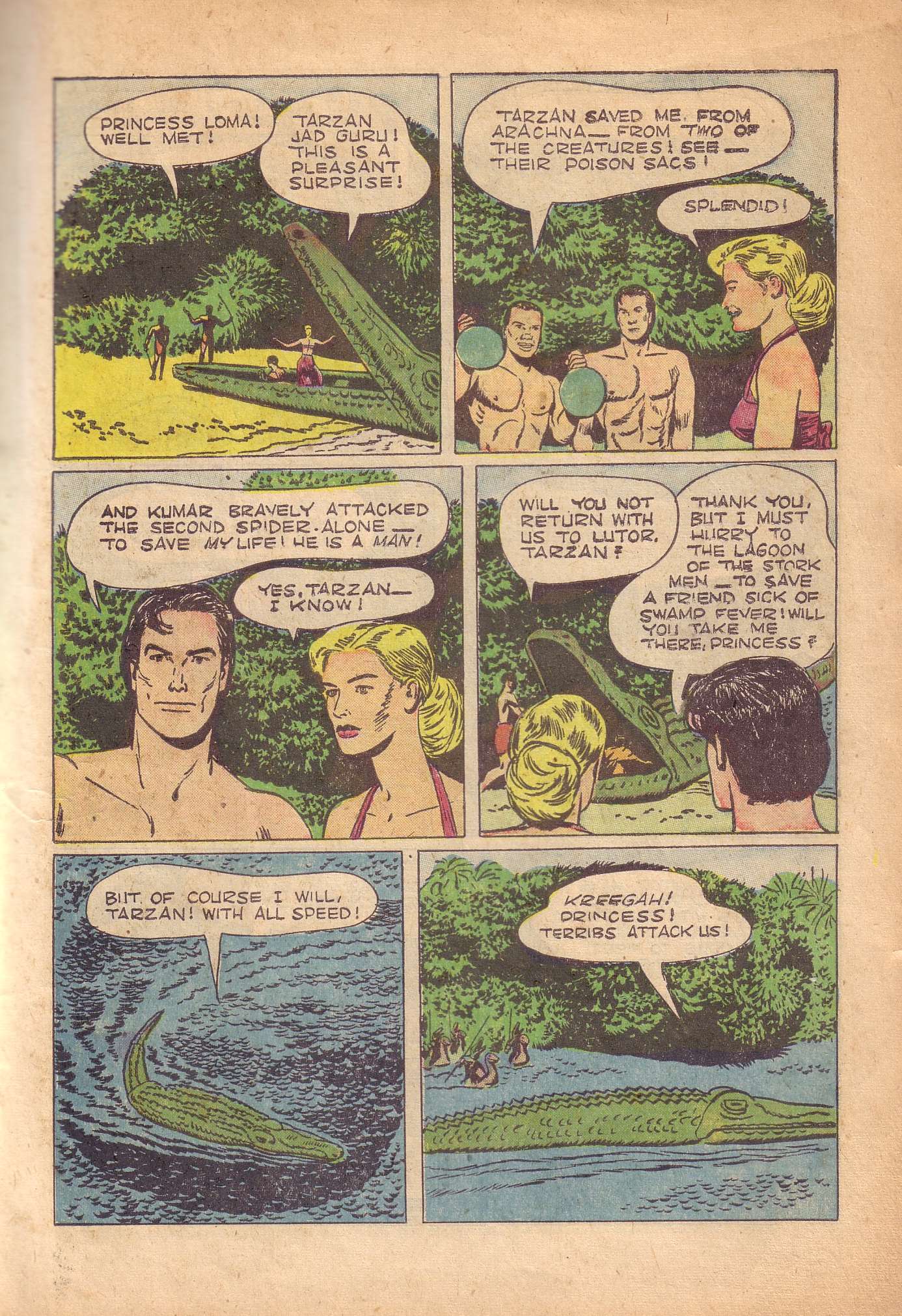 Read online Tarzan (1948) comic -  Issue #50 - 15