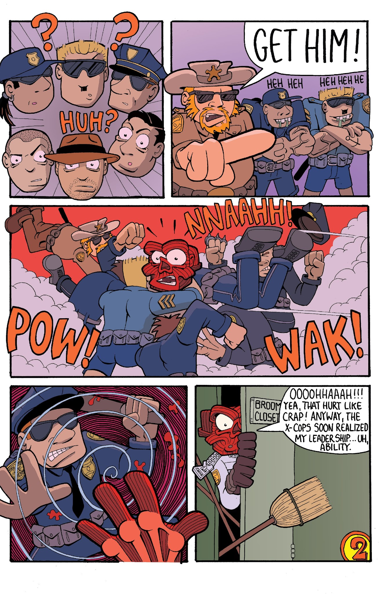 Read online Gwar: Orgasmageddon comic -  Issue #2 - 24