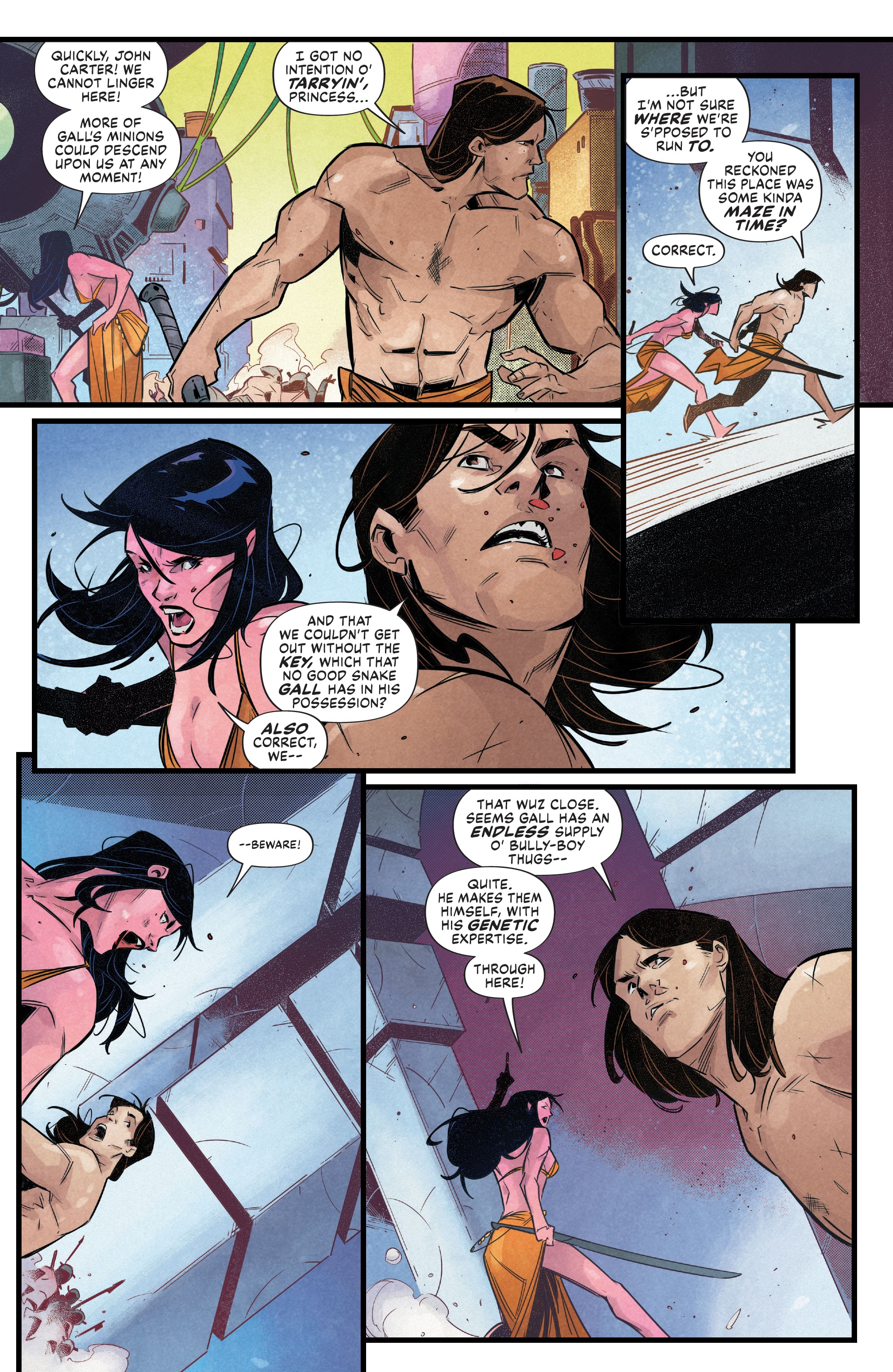 Read online Dejah Thoris vs. John Carter of Mars comic -  Issue #5 - 10