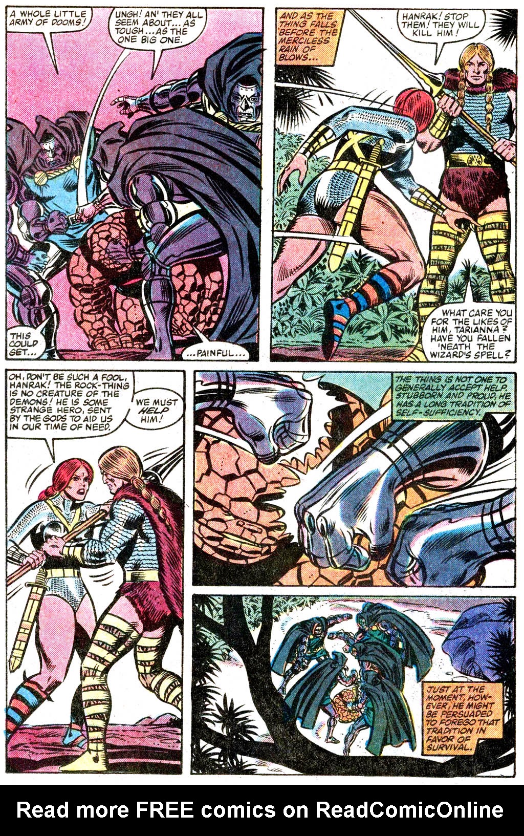 Read online The Thing comic -  Issue #12 - 19