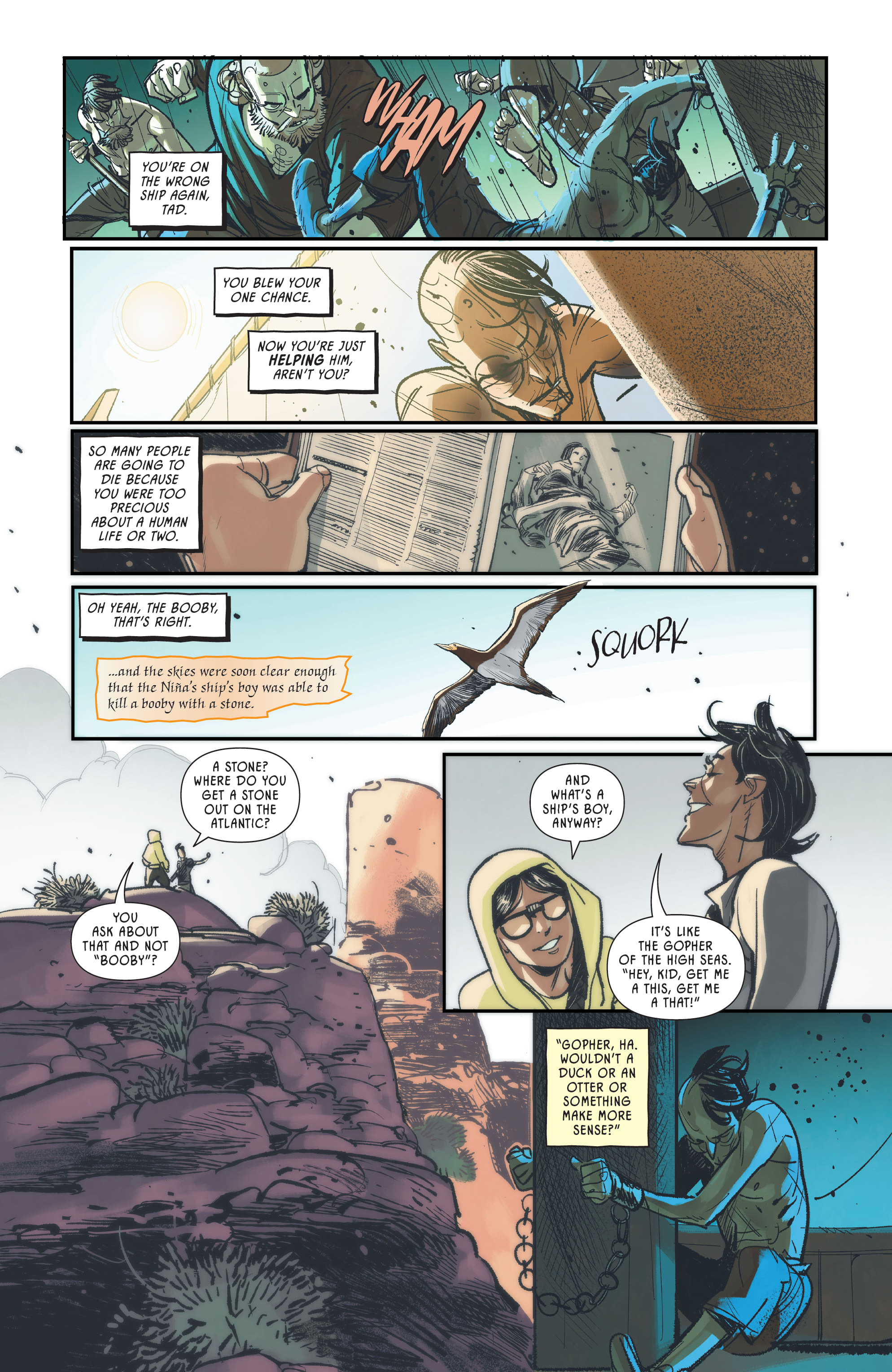 Read online Earthdivers comic -  Issue #4 - 18