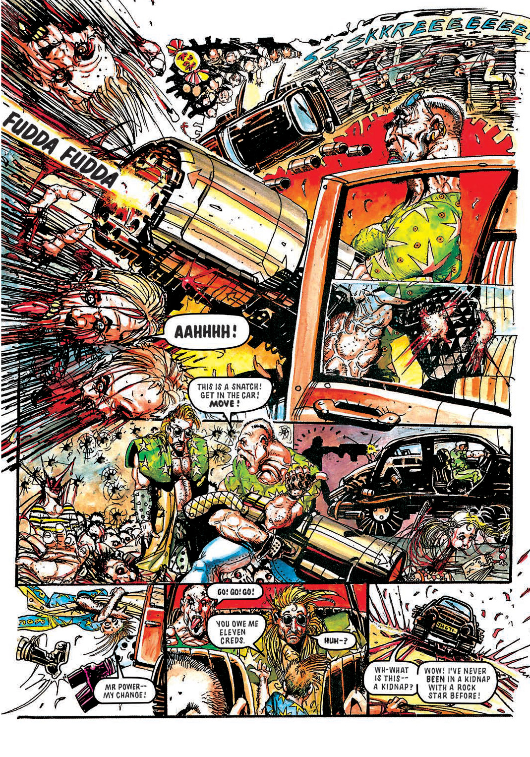 Read online Judge Dredd [Collections - Rebellion] comic -  Issue # TPB Judge Dredd - Heavy Metal Dredd - 44