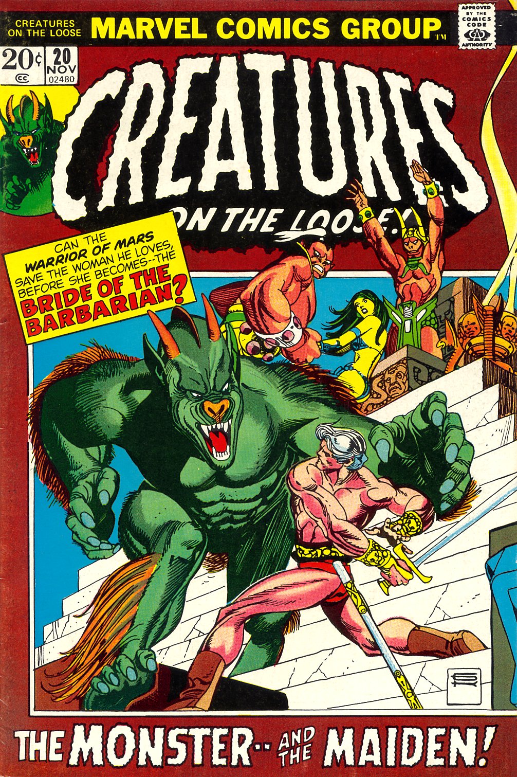 Read online Creatures on the Loose comic -  Issue #20 - 1