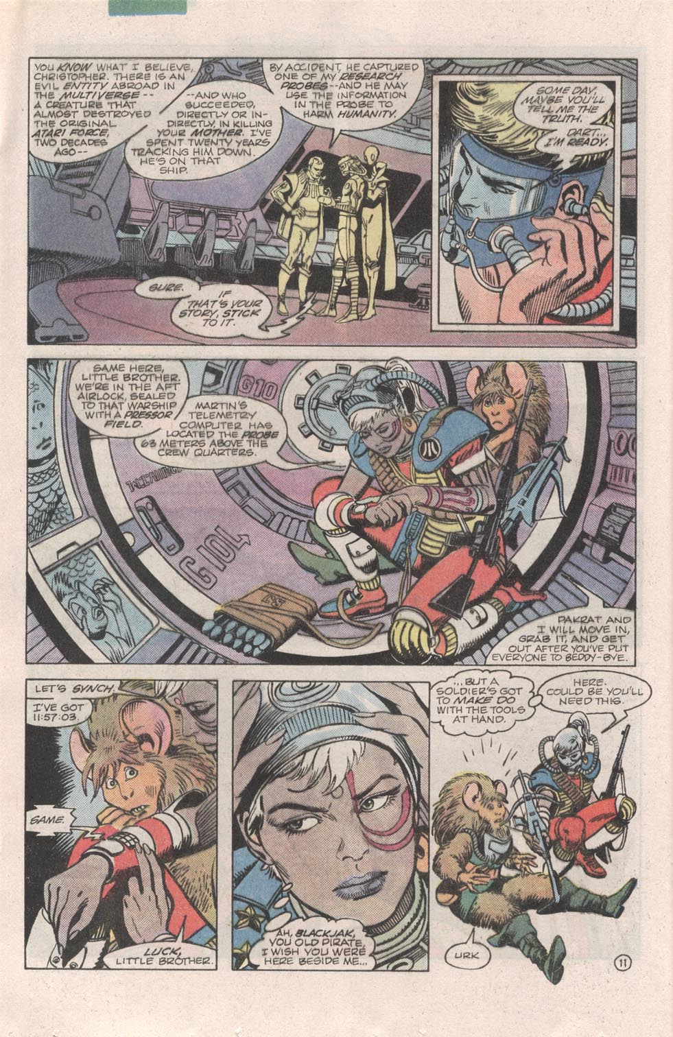 Read online Atari Force (1984) comic -  Issue #6 - 13