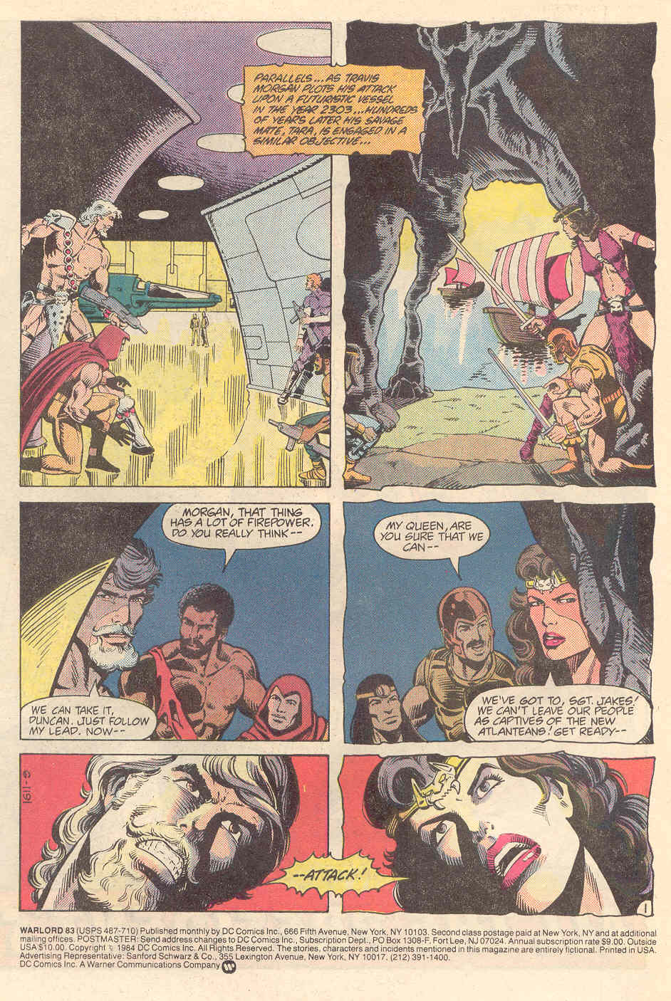 Read online Warlord (1976) comic -  Issue #83 - 2