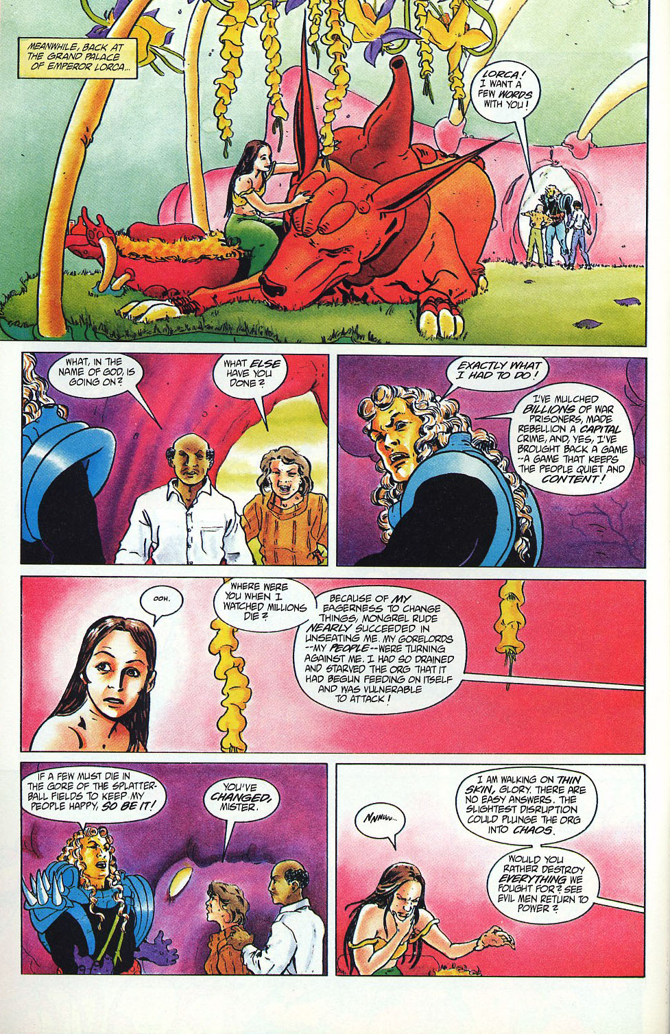 Read online Warriors of Plasm comic -  Issue #8 - 11