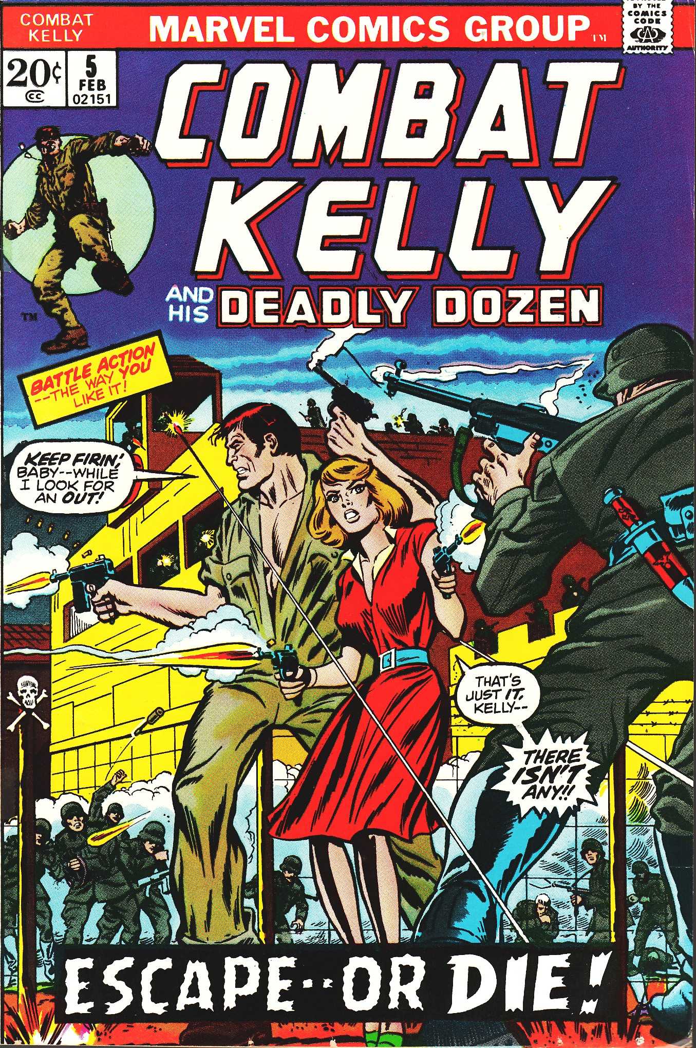 Read online Combat Kelly comic -  Issue #5 - 1