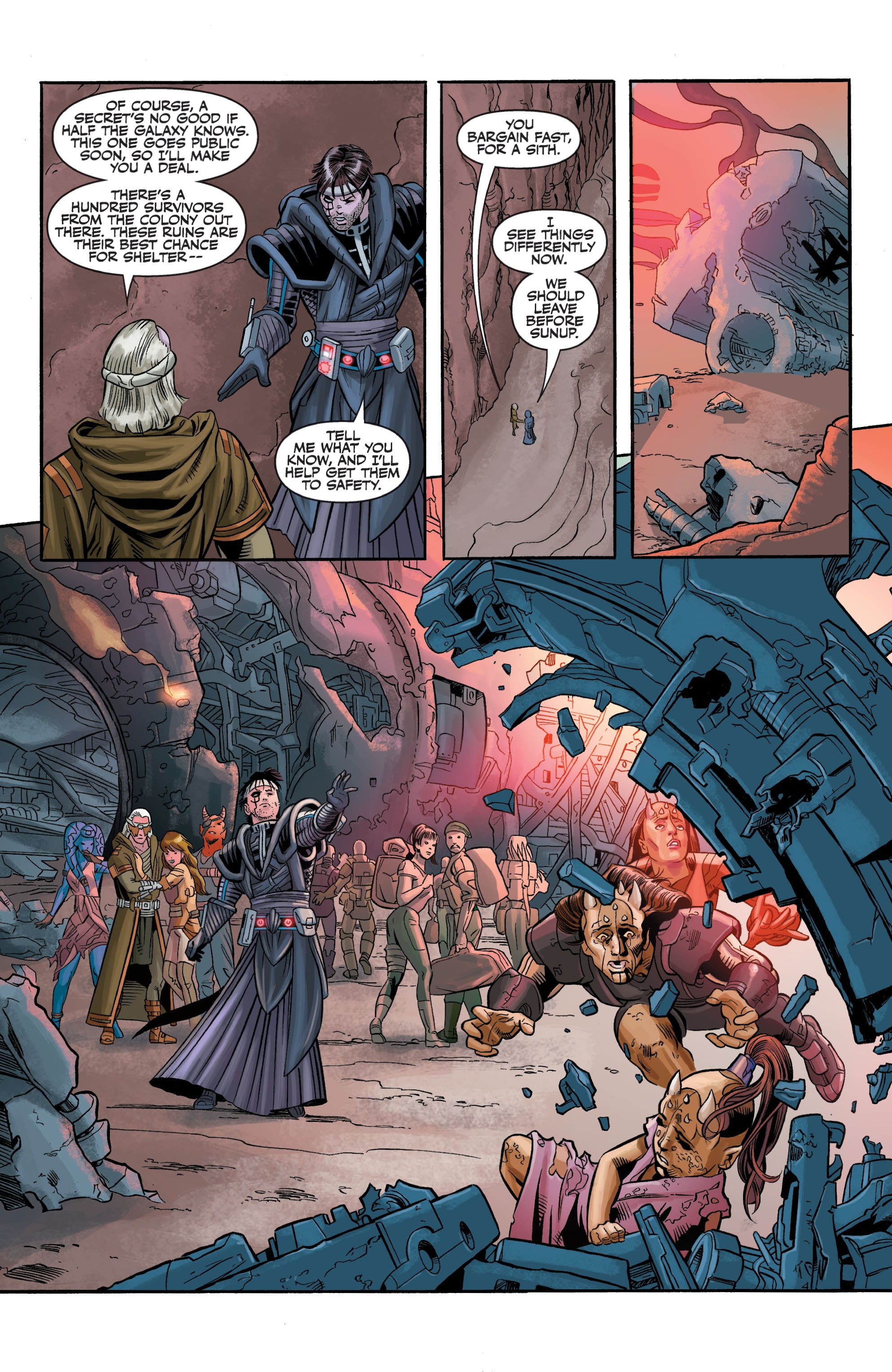 Read online Star Wars Legends: The Old Republic - Epic Collection comic -  Issue # TPB 4 (Part 1) - 68