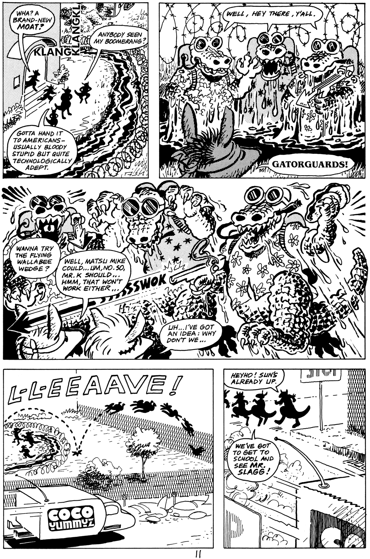 Read online Pre-Teen Dirty-Gene Kung-Fu Kangaroos comic -  Issue #1 - 13