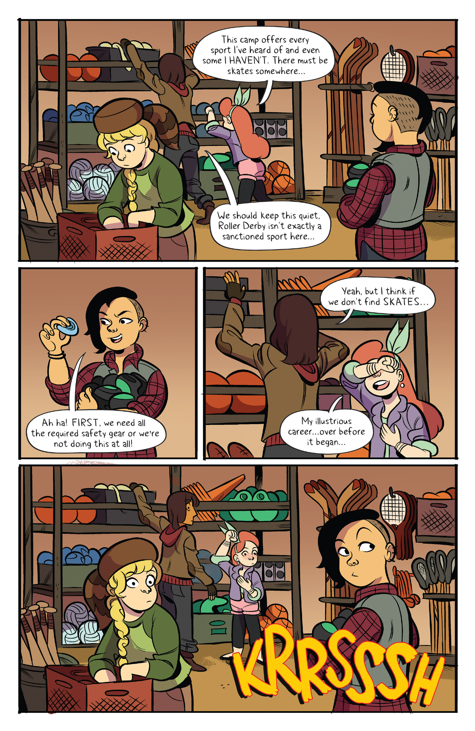 Read online Lumberjanes comic -  Issue #35 - 6