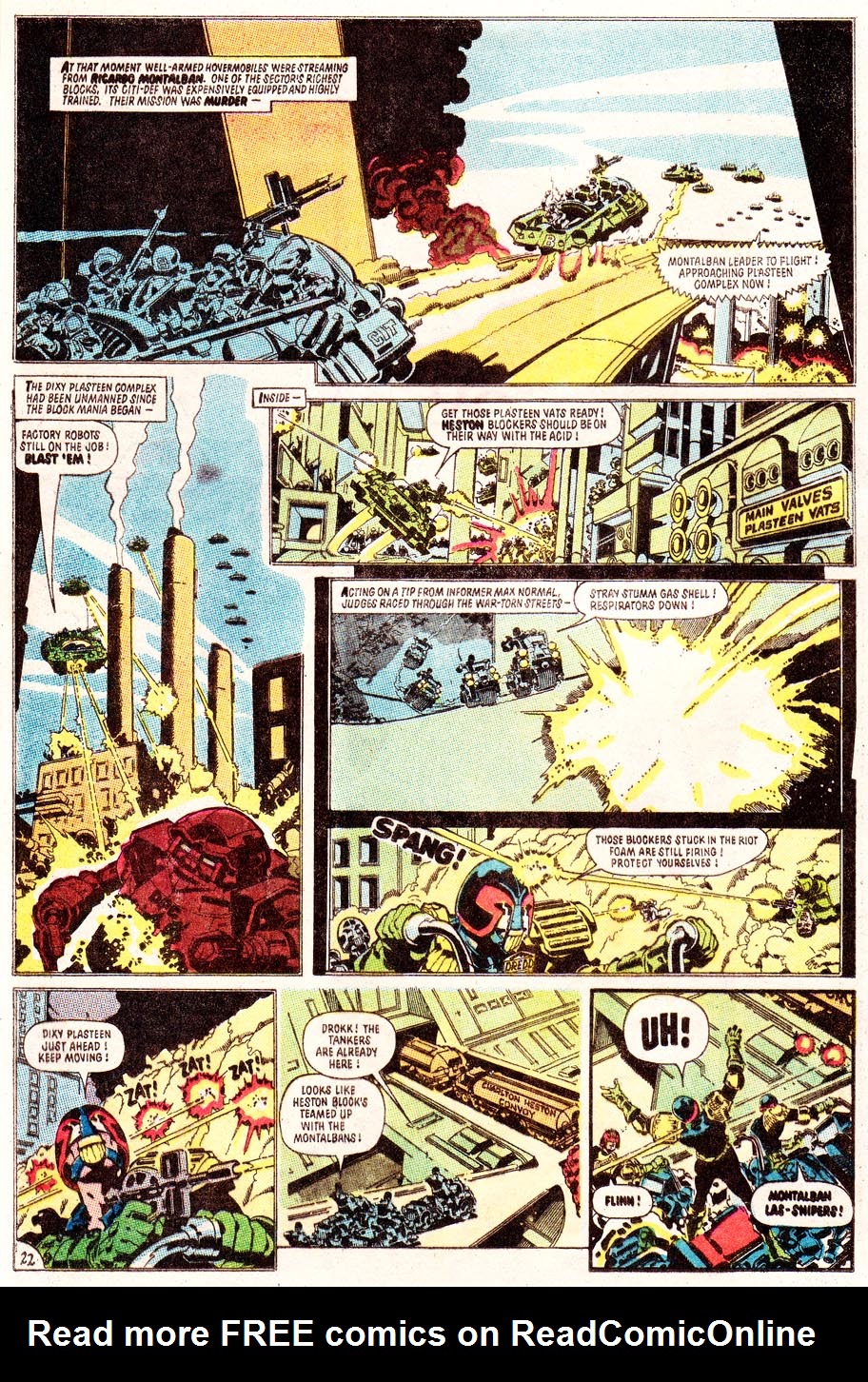 Read online Judge Dredd (1983) comic -  Issue #18 - 22