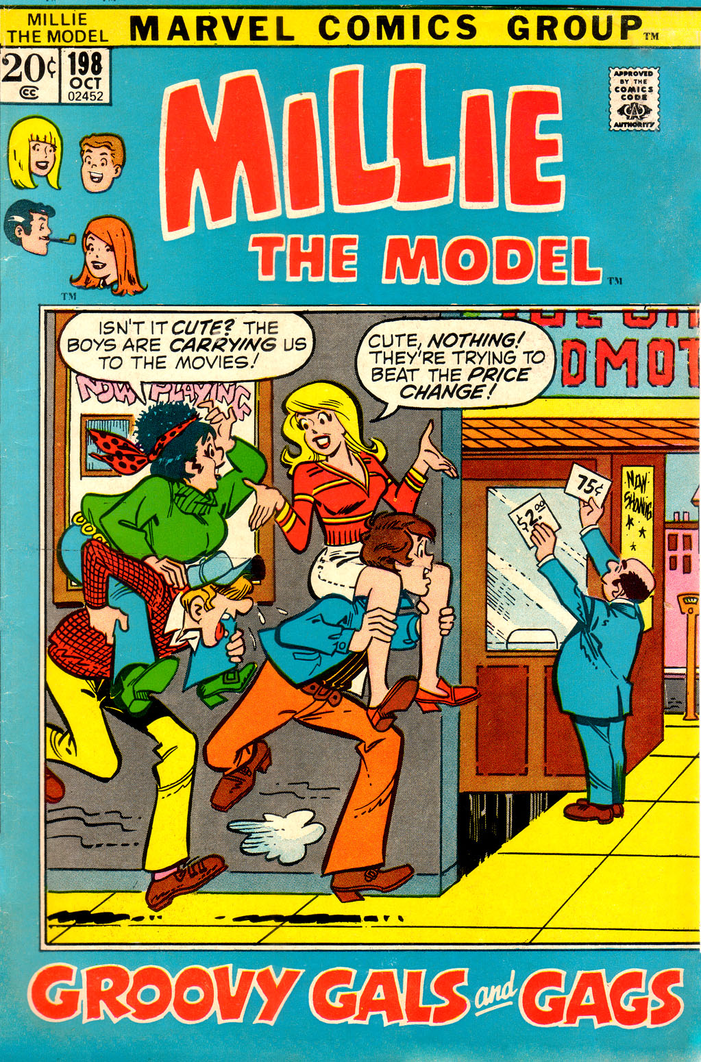 Read online Millie the Model comic -  Issue #198 - 1