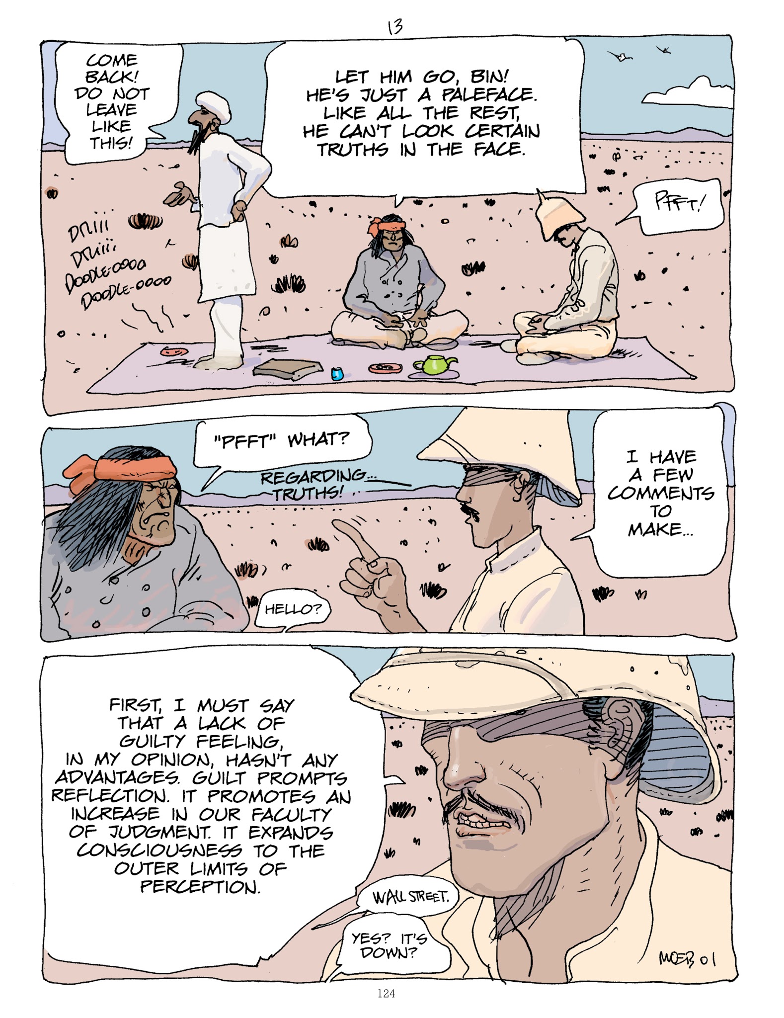 Read online Moebius Library comic -  Issue # TPB 2 - 123