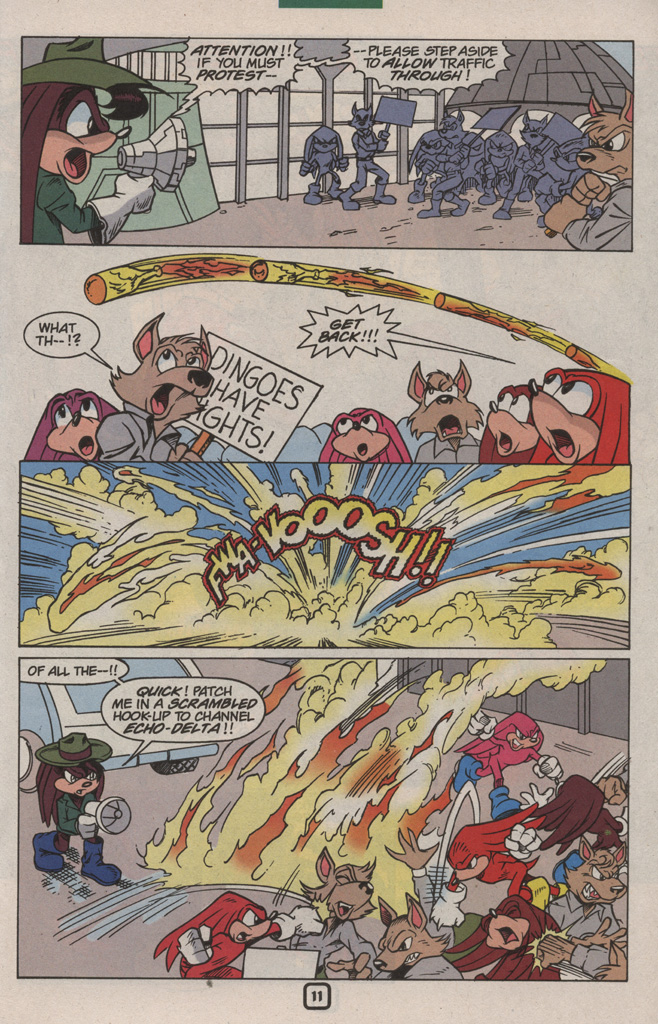 Read online Knuckles the Echidna comic -  Issue #22 - 15