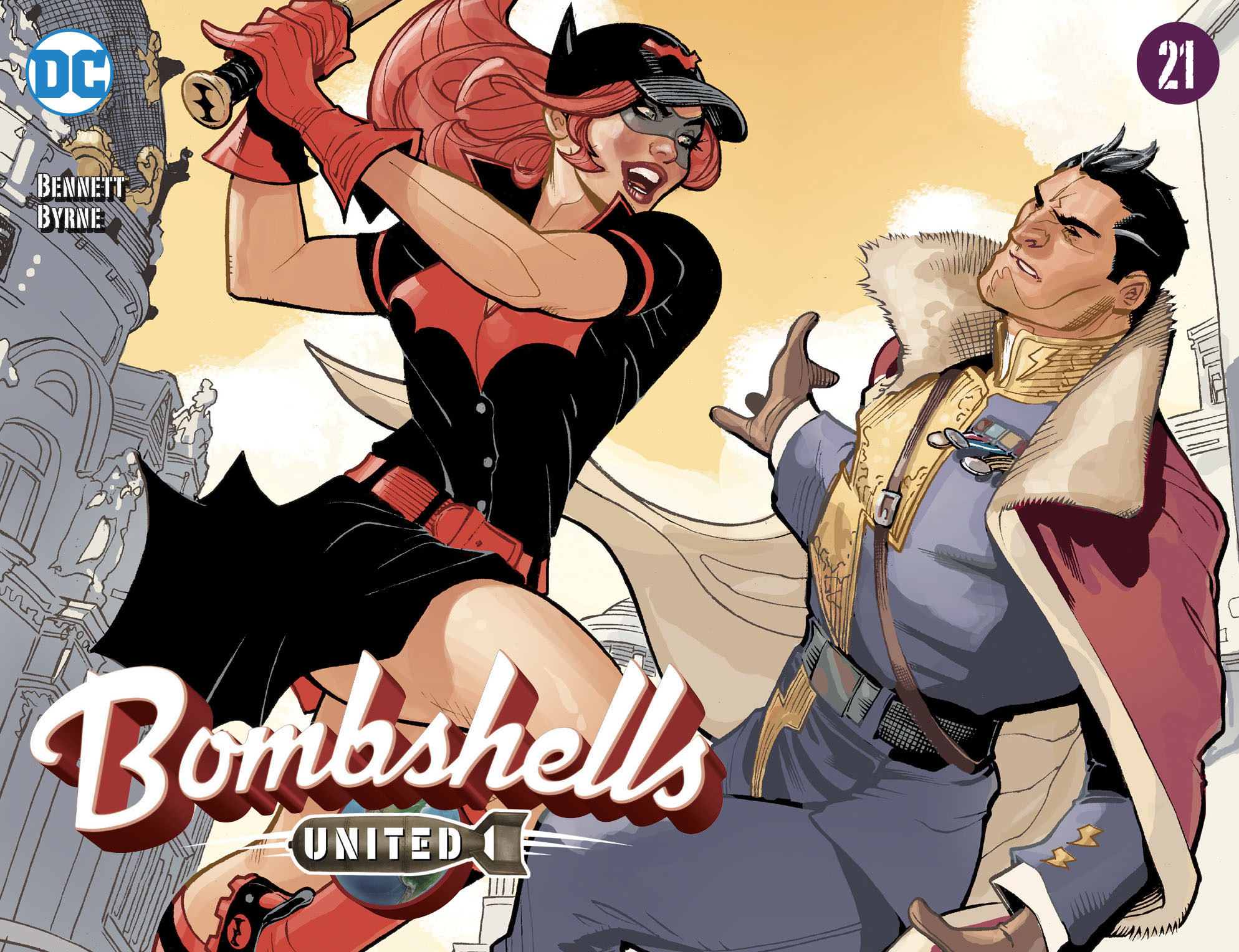Read online Bombshells: United comic -  Issue #21 - 1