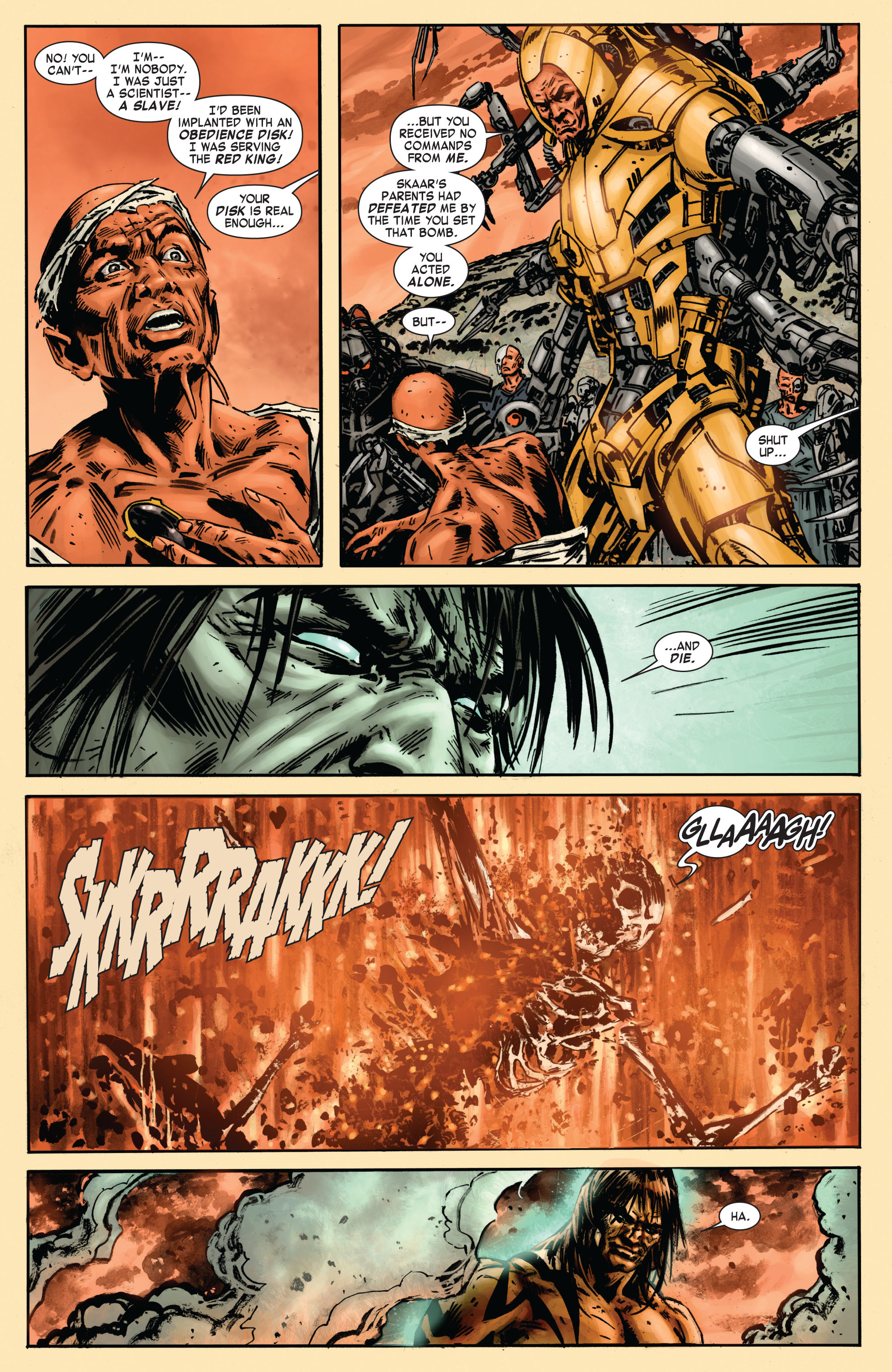 Read online Skaar: Son of Hulk comic -  Issue #7 - 8