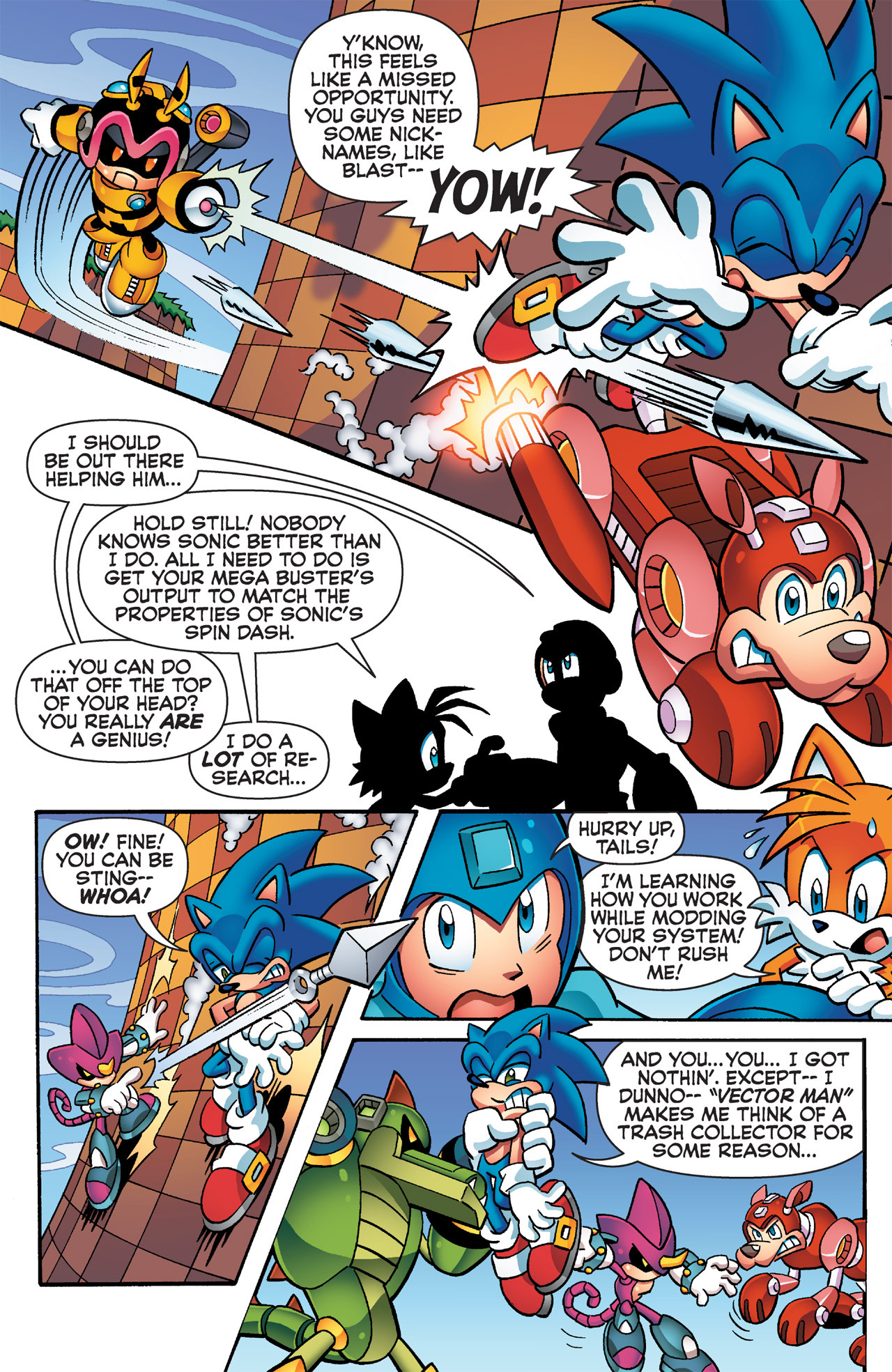 Read online Sonic Mega Man Worlds Collide comic -  Issue # Vol 2 - 43