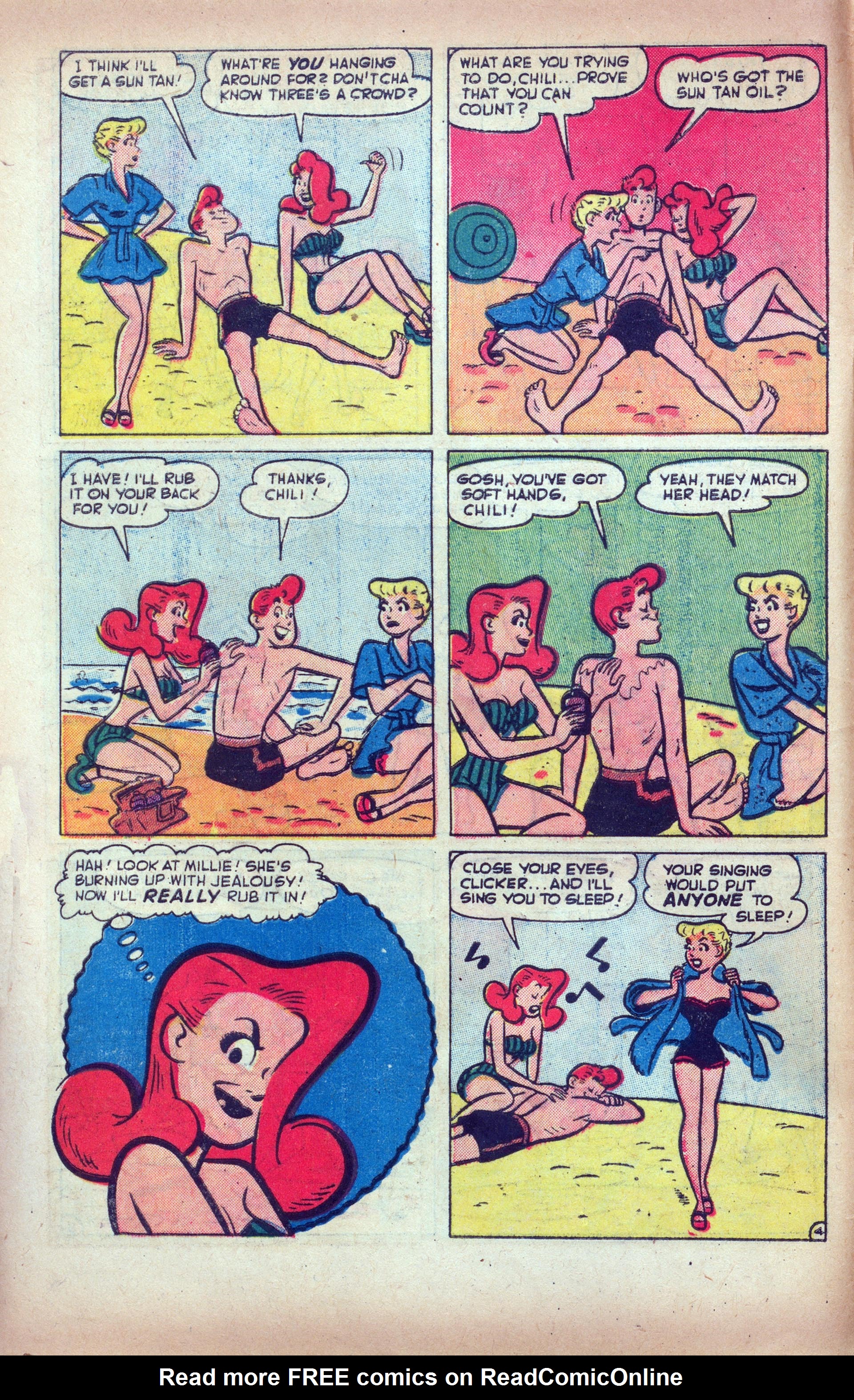 Read online Millie the Model comic -  Issue #30 - 6