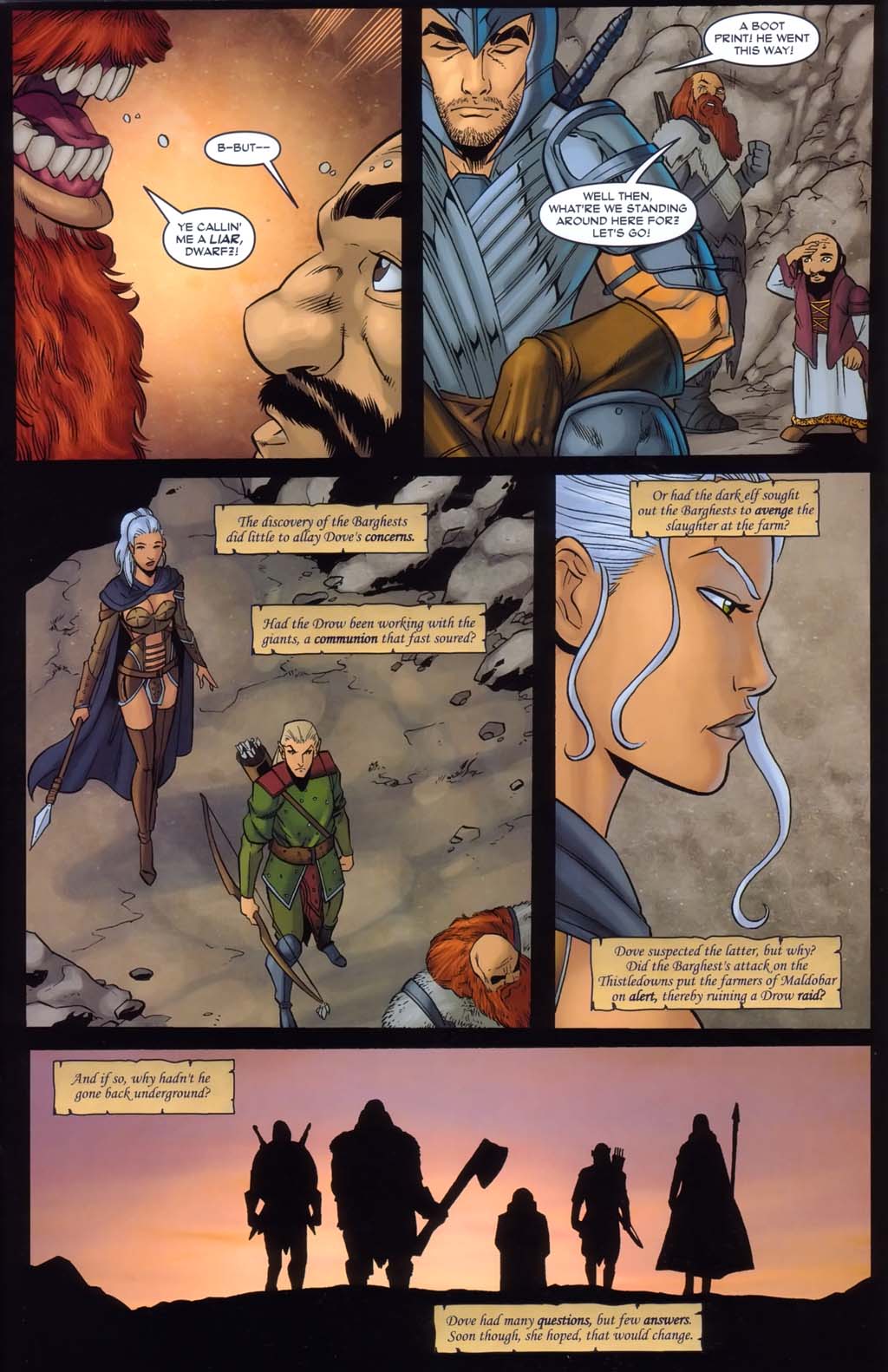 Read online Forgotten Realms: Sojourn comic -  Issue #1 - 42