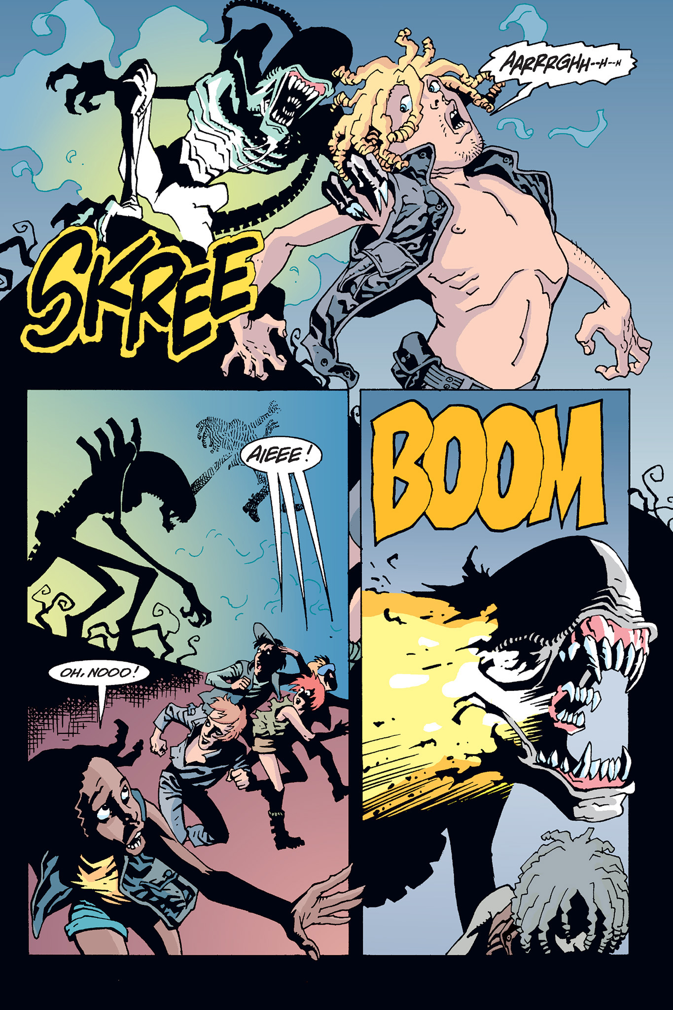 Read online Aliens: Wraith comic -  Issue # Full - 22