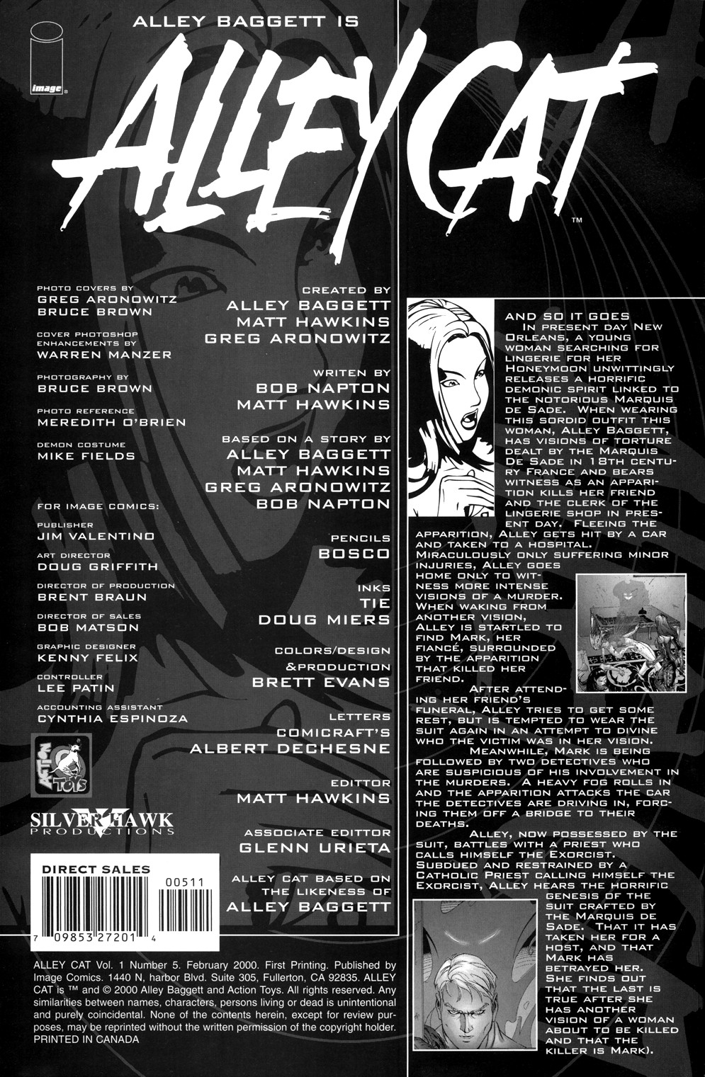Read online Alley Cat comic -  Issue #5 - 2