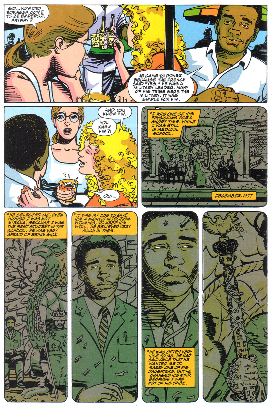 Read online Bloodlines: A Tale From The Heart Of Africa comic -  Issue # Full - 7