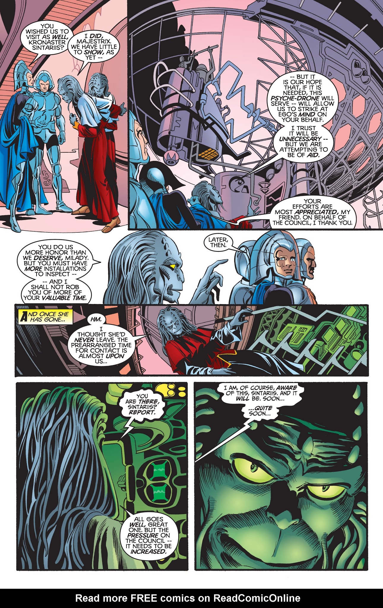 Read online Maximum Security Dangerous Planet comic -  Issue # Full - 22