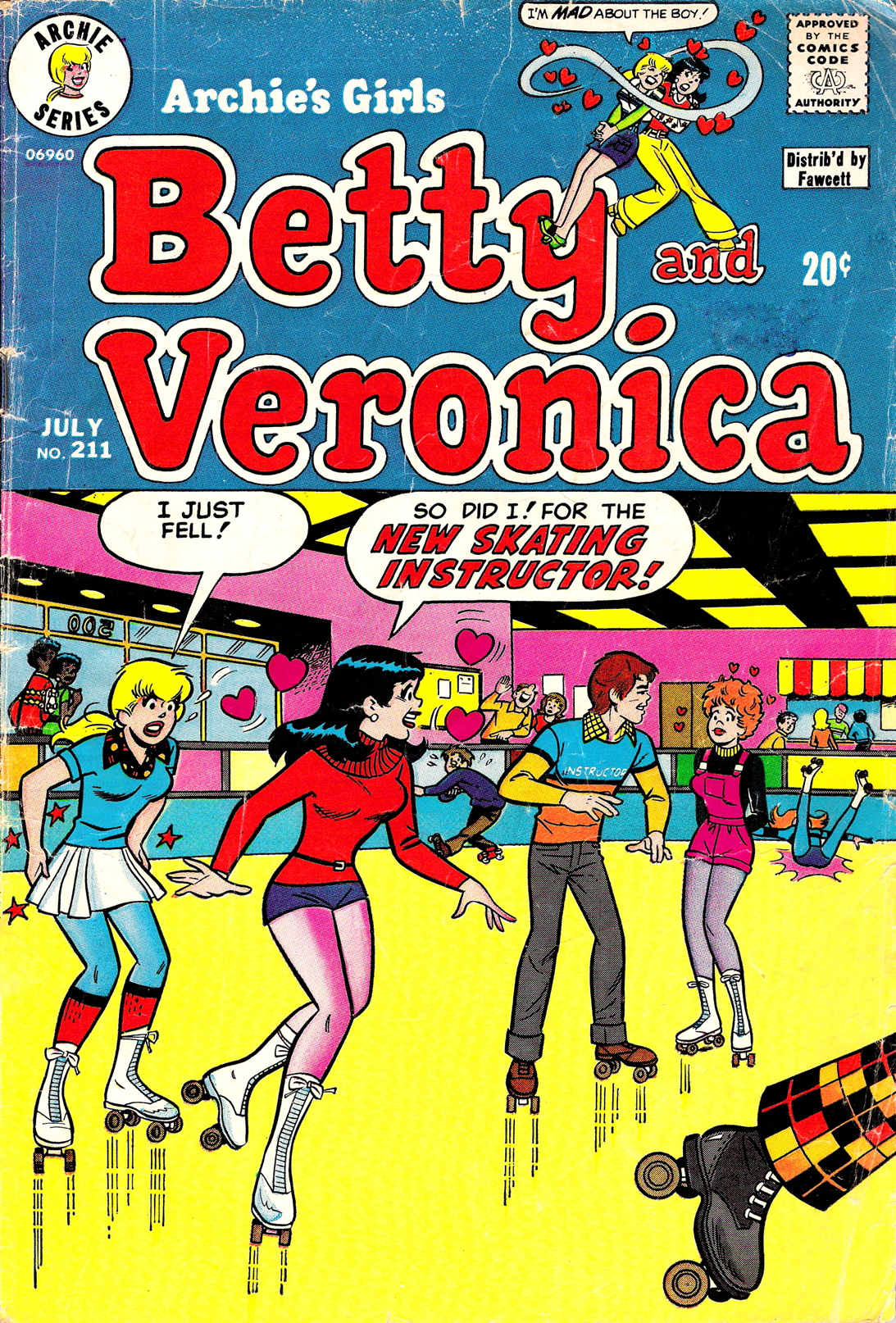 Read online Archie's Girls Betty and Veronica comic -  Issue #211 - 1