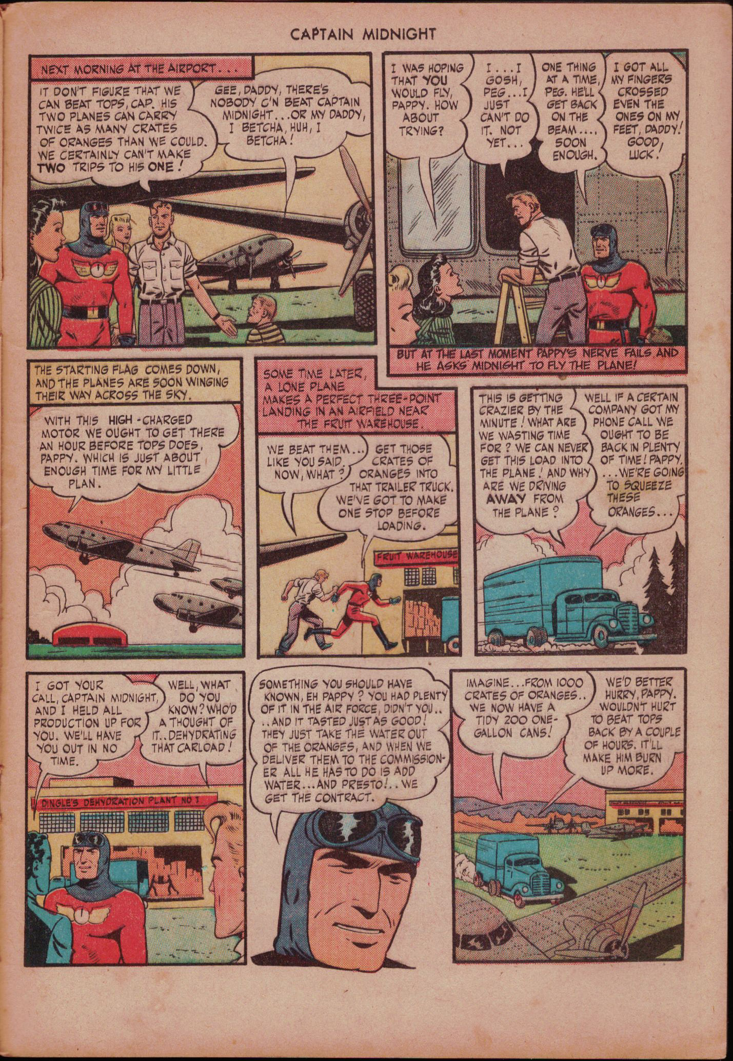 Read online Captain Midnight (1942) comic -  Issue #28 - 21