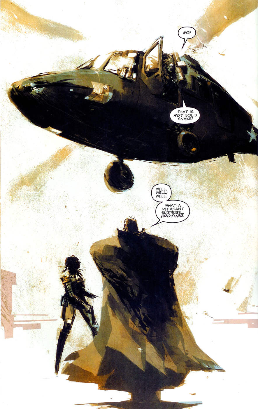 Read online Metal Gear Solid: Sons of Liberty comic -  Issue #5 - 12