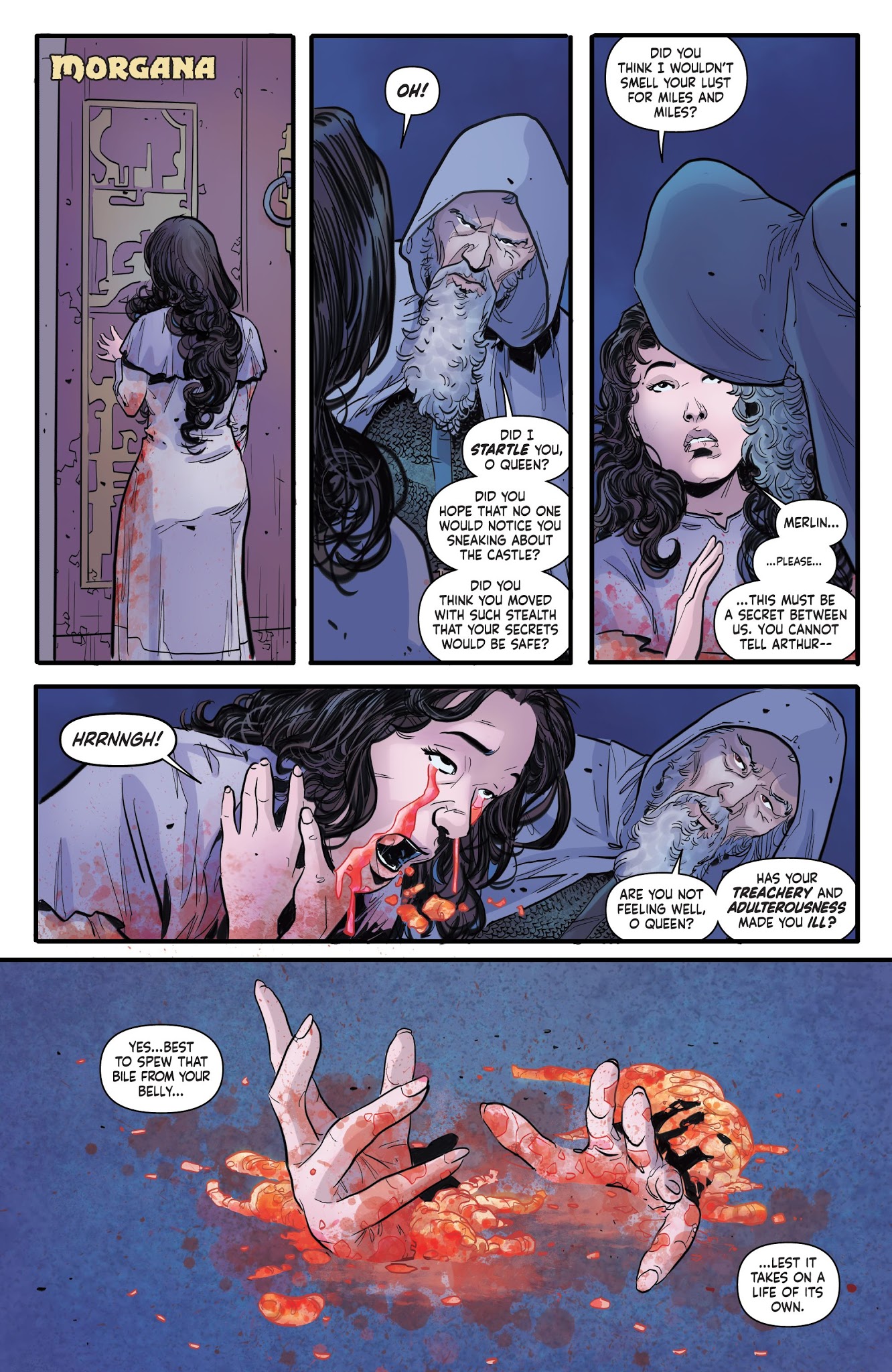 Read online Unholy Grail comic -  Issue #3 - 21