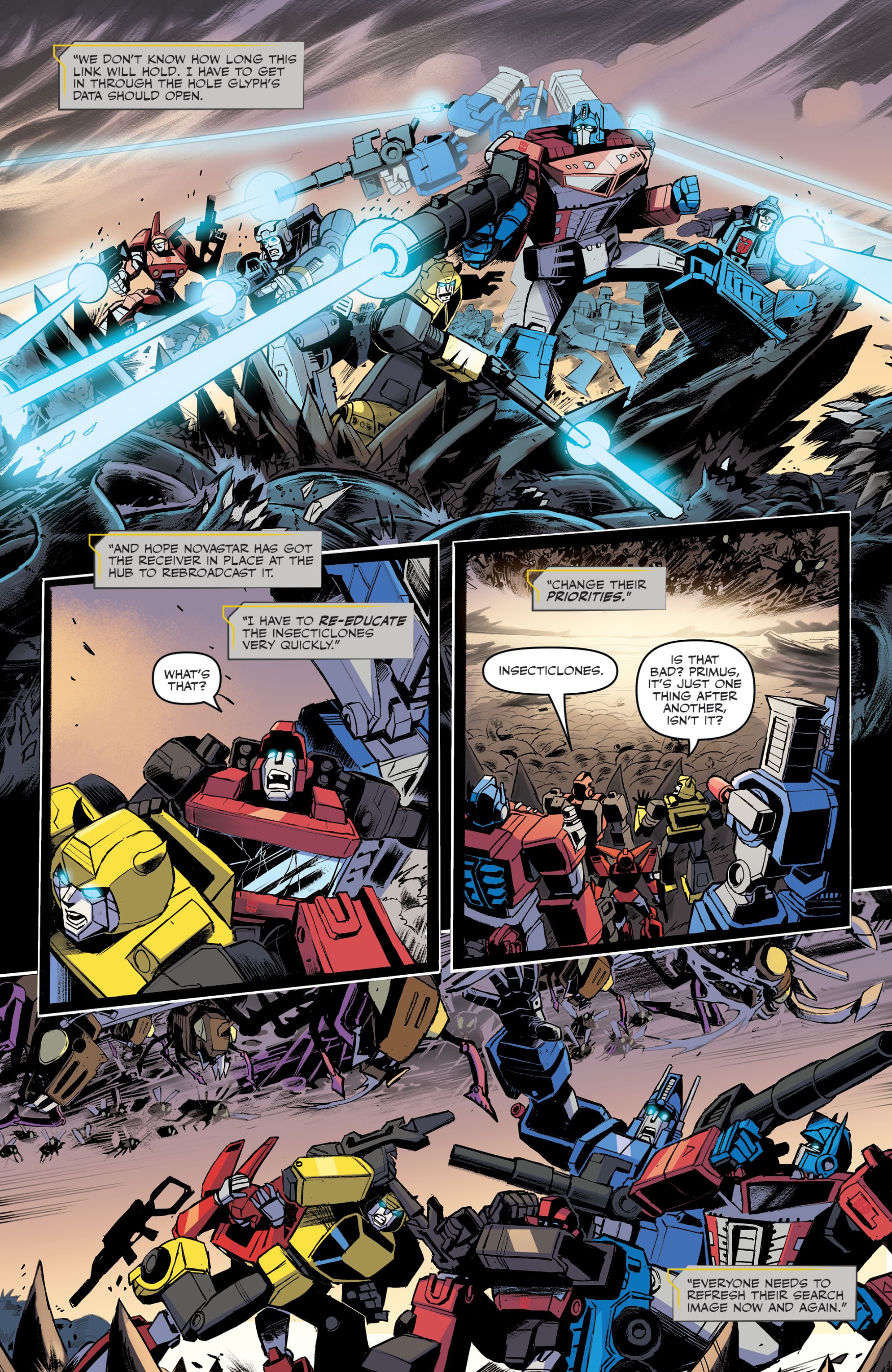 Read online Transformers (2019) comic -  Issue #43 - 31