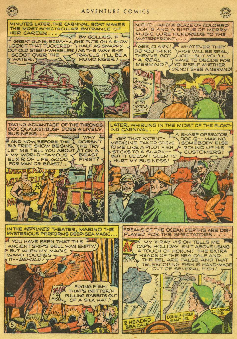 Read online Adventure Comics (1938) comic -  Issue #154 - 6