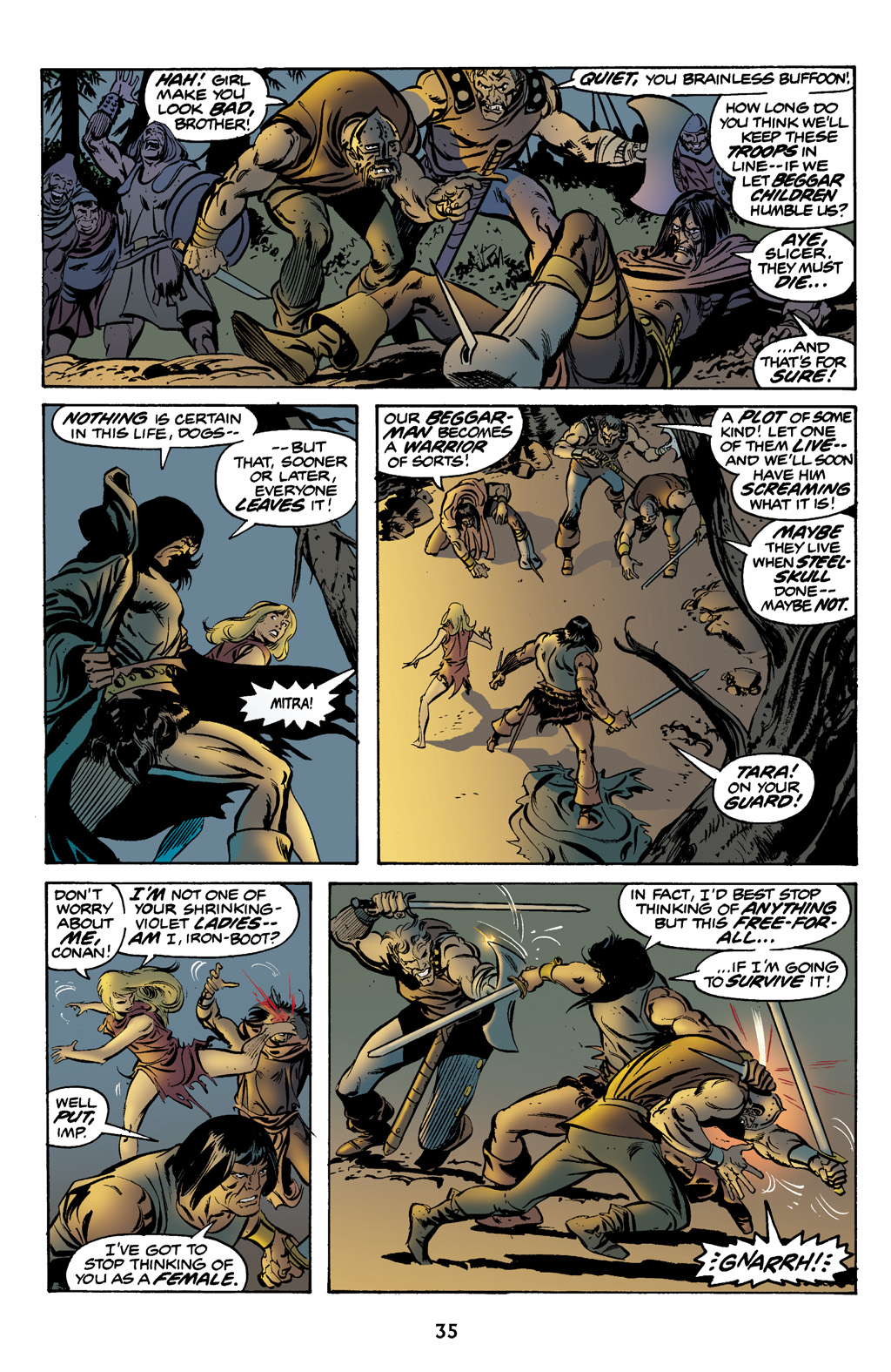 Read online The Chronicles of Conan comic -  Issue # TPB 8 (Part 1) - 35