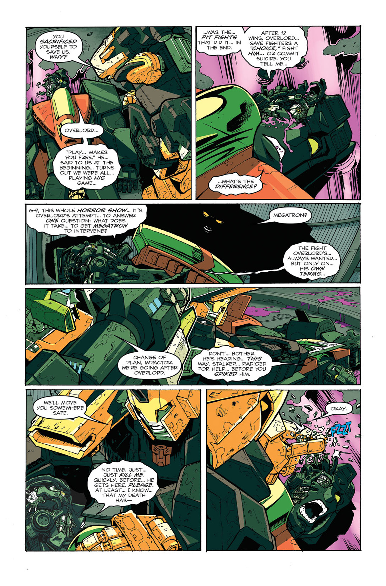Read online Transformers: Last Stand of The Wreckers comic -  Issue #4 - 23