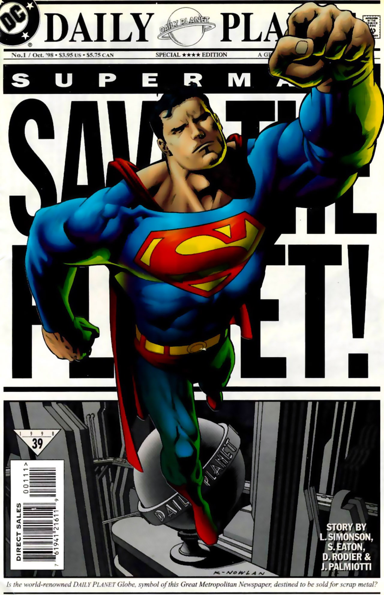 Read online Superman: Save the Planet comic -  Issue # Full - 1