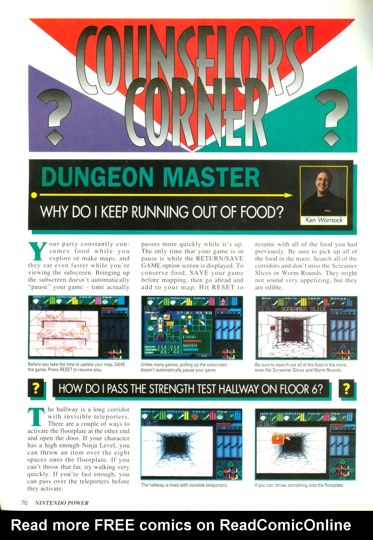 Read online Nintendo Power comic -  Issue #57 - 67