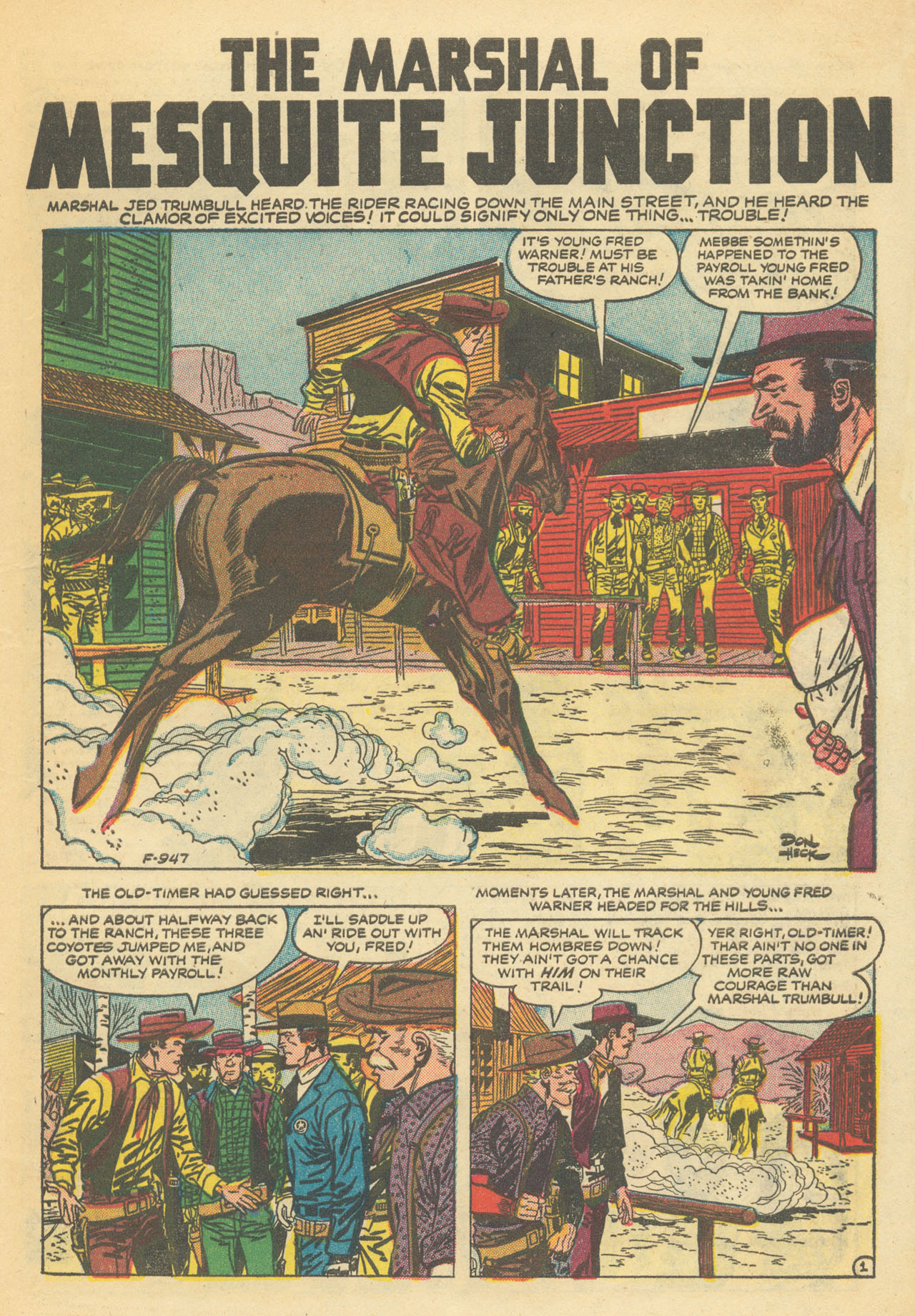 Read online Western Outlaws (1954) comic -  Issue #9 - 27