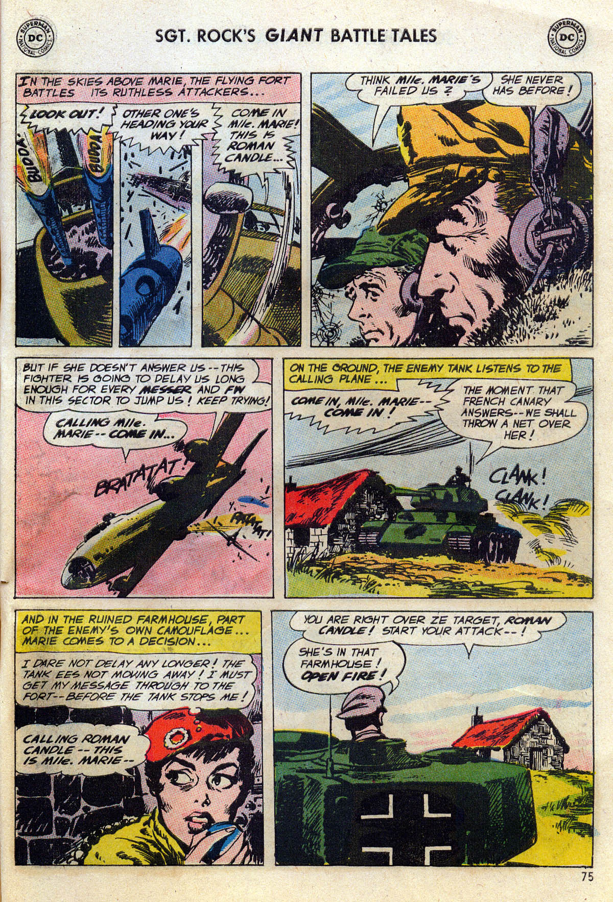 Read online Our Army at War (1952) comic -  Issue #164 - 76