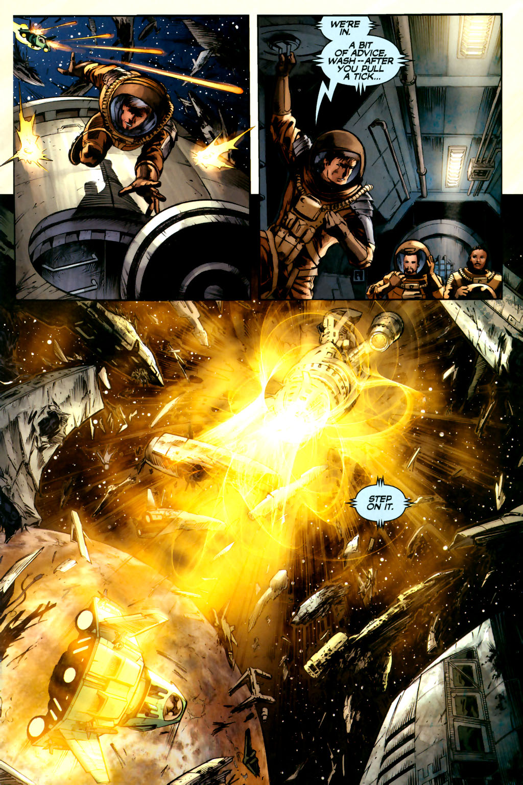 Read online Serenity comic -  Issue #3 - 21