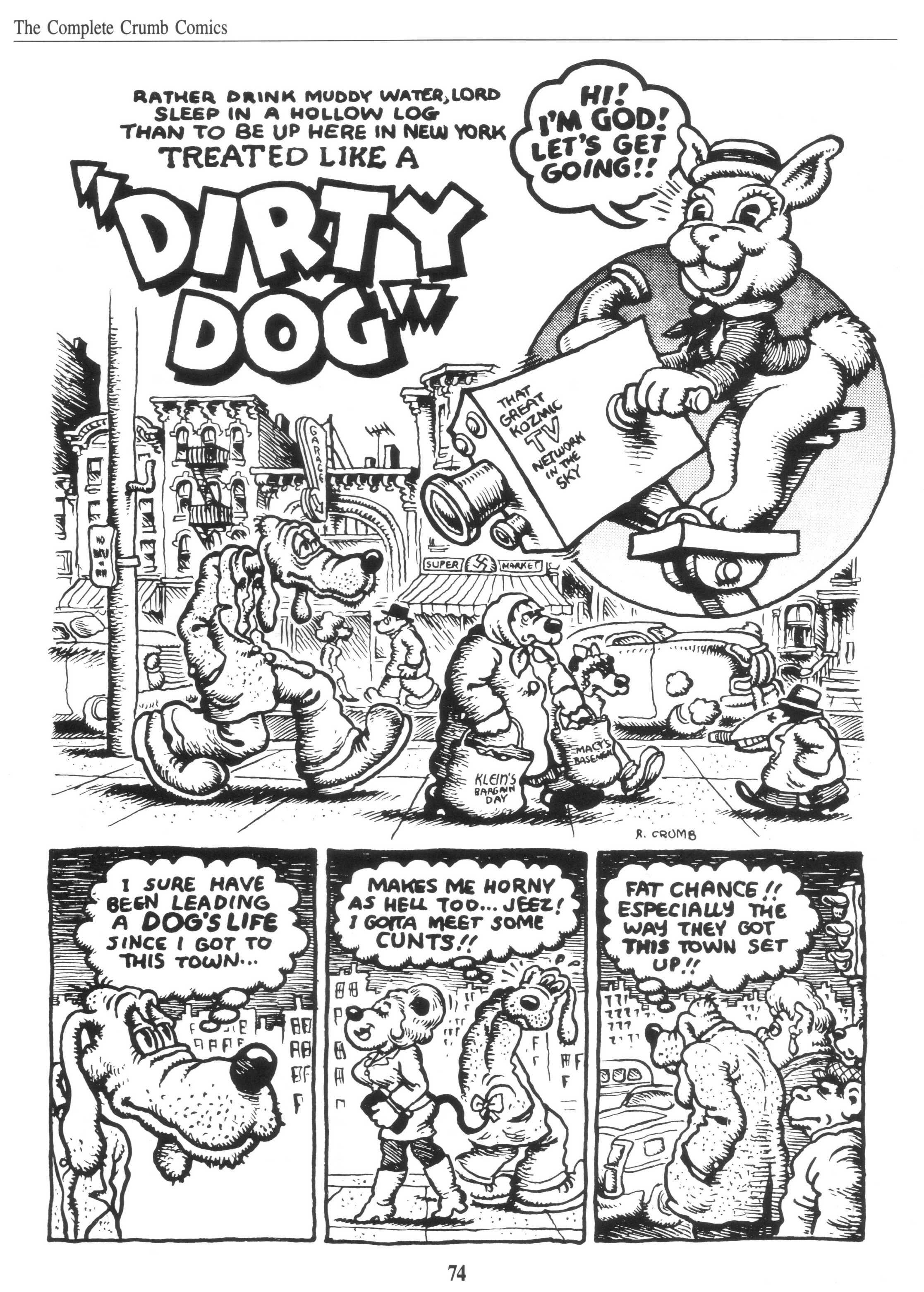 Read online The Complete Crumb Comics comic -  Issue # TPB 5 - 85