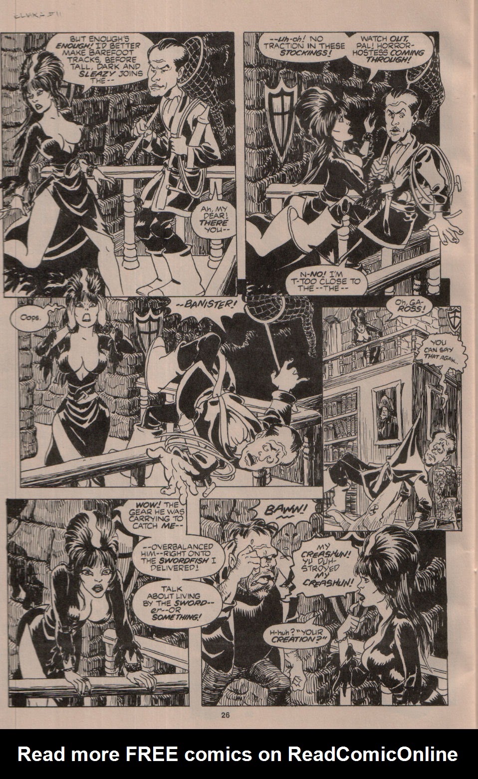 Read online Elvira, Mistress of the Dark comic -  Issue #11 - 24