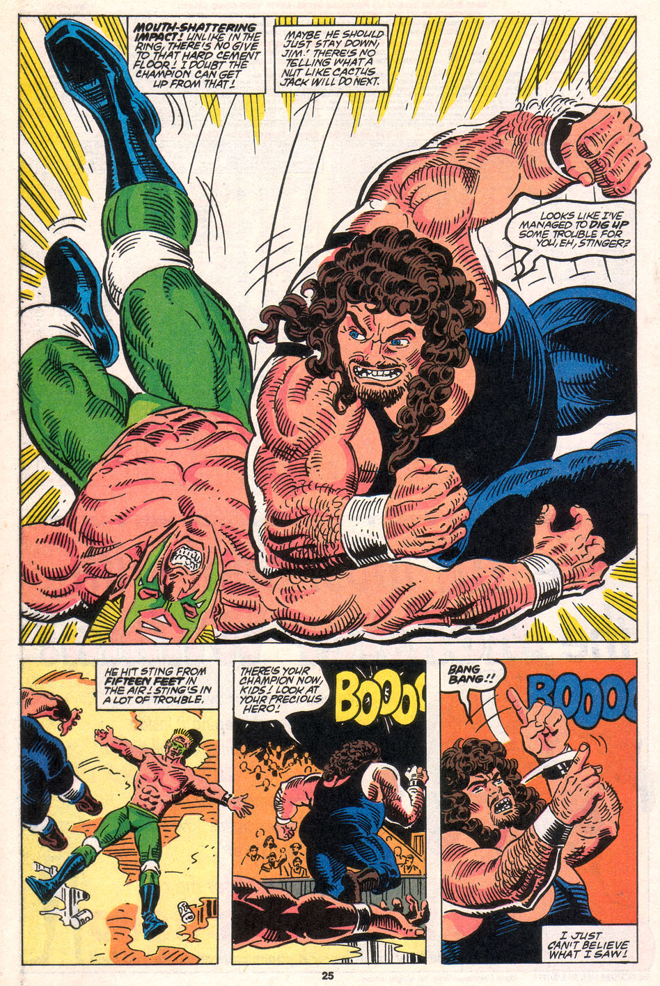 Read online WCW World Championship Wrestling comic -  Issue #7 - 25