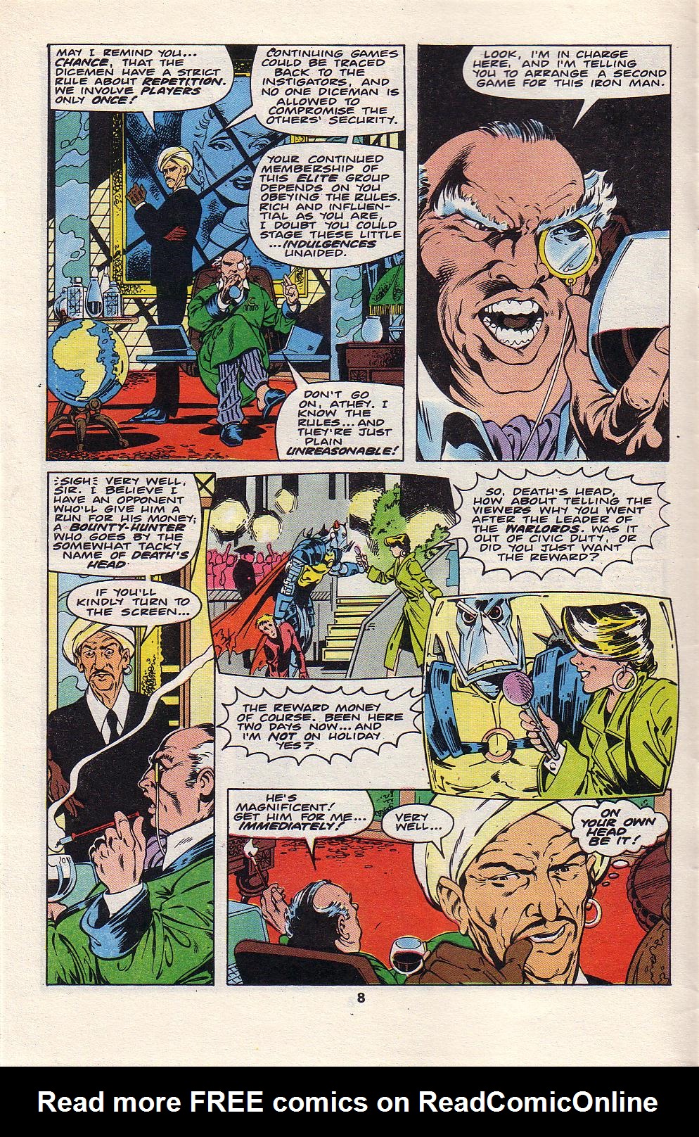 Read online Death's Head comic -  Issue #10 - 7