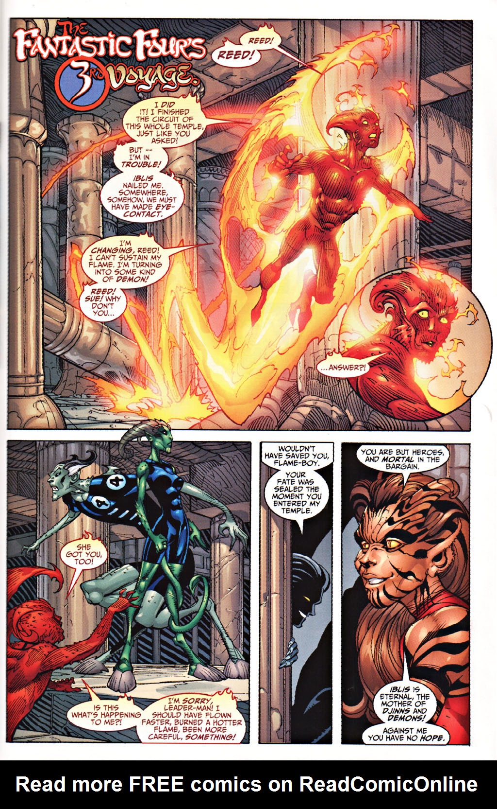 Read online Fantastic Four: The Fantastic 4th Voyage of Sinbad comic -  Issue # Full - 22